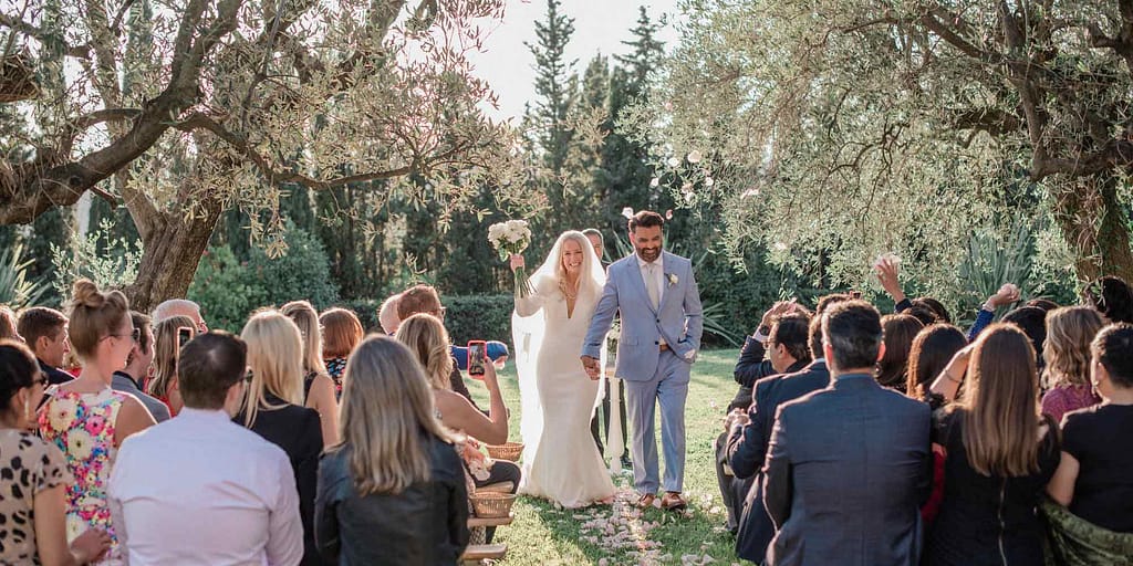 wedding ceremony france riviera
