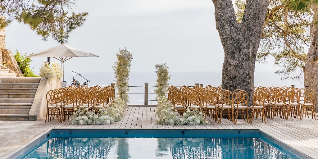 luxury villa wedding nice
