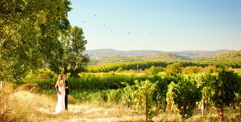 wedding vineyards france