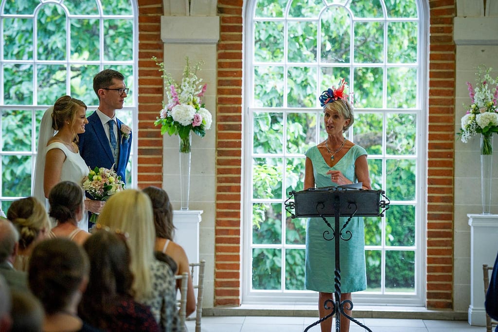 Wedding celebrant Claire
