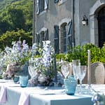 outdoor french wedding venue