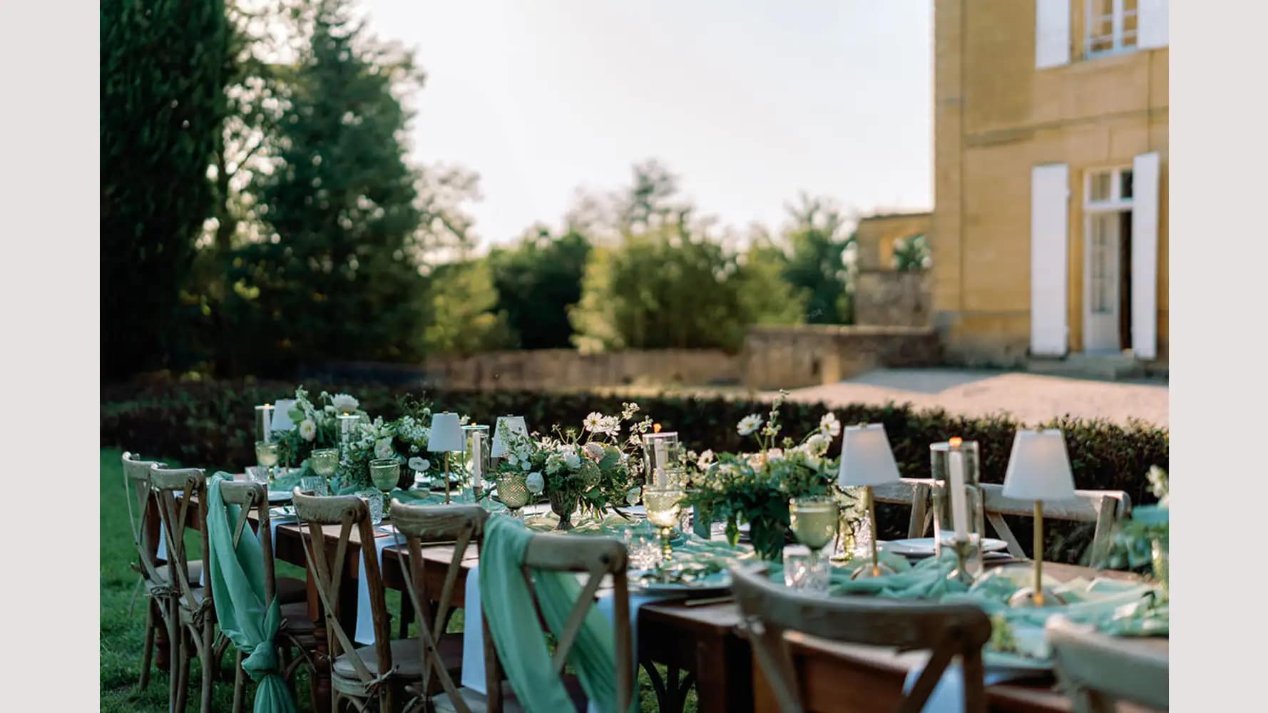 chateau de ste croix wedding catering