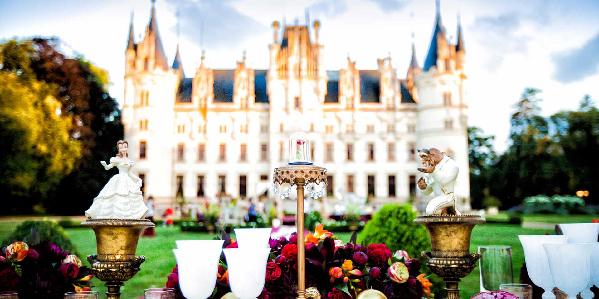 chateau fairytale wedding