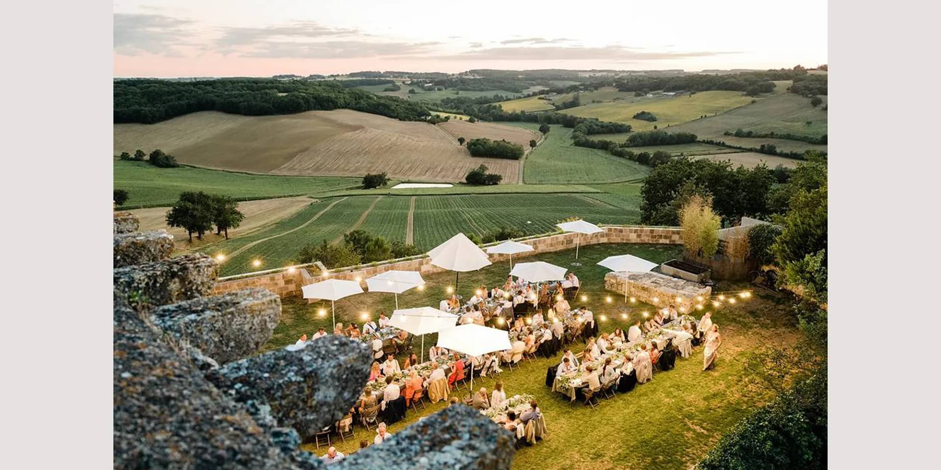 village wedding venue castelnau