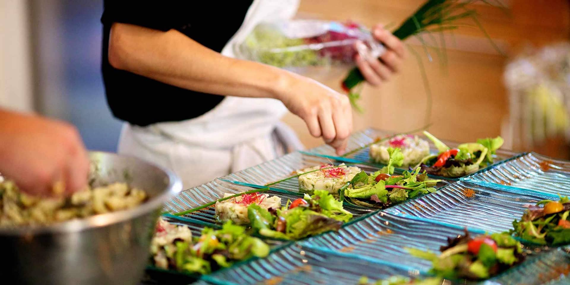french wedding food venue