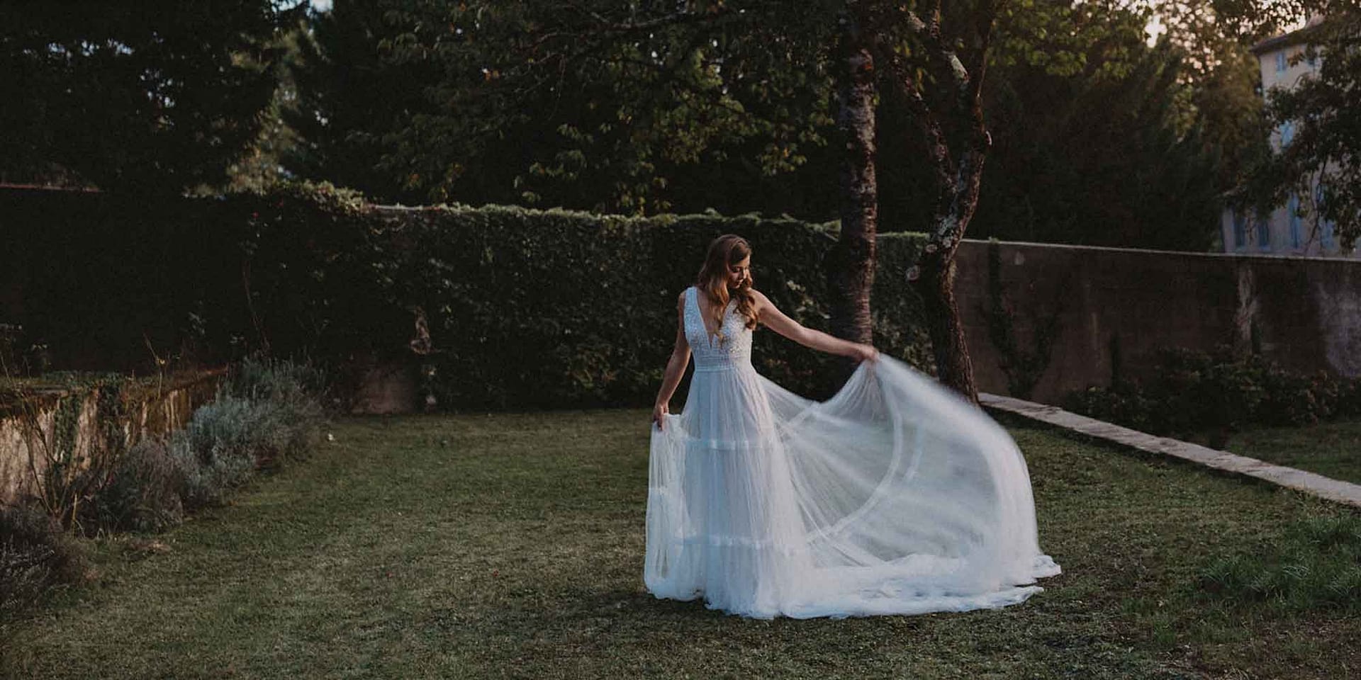 outdoor wedding south france