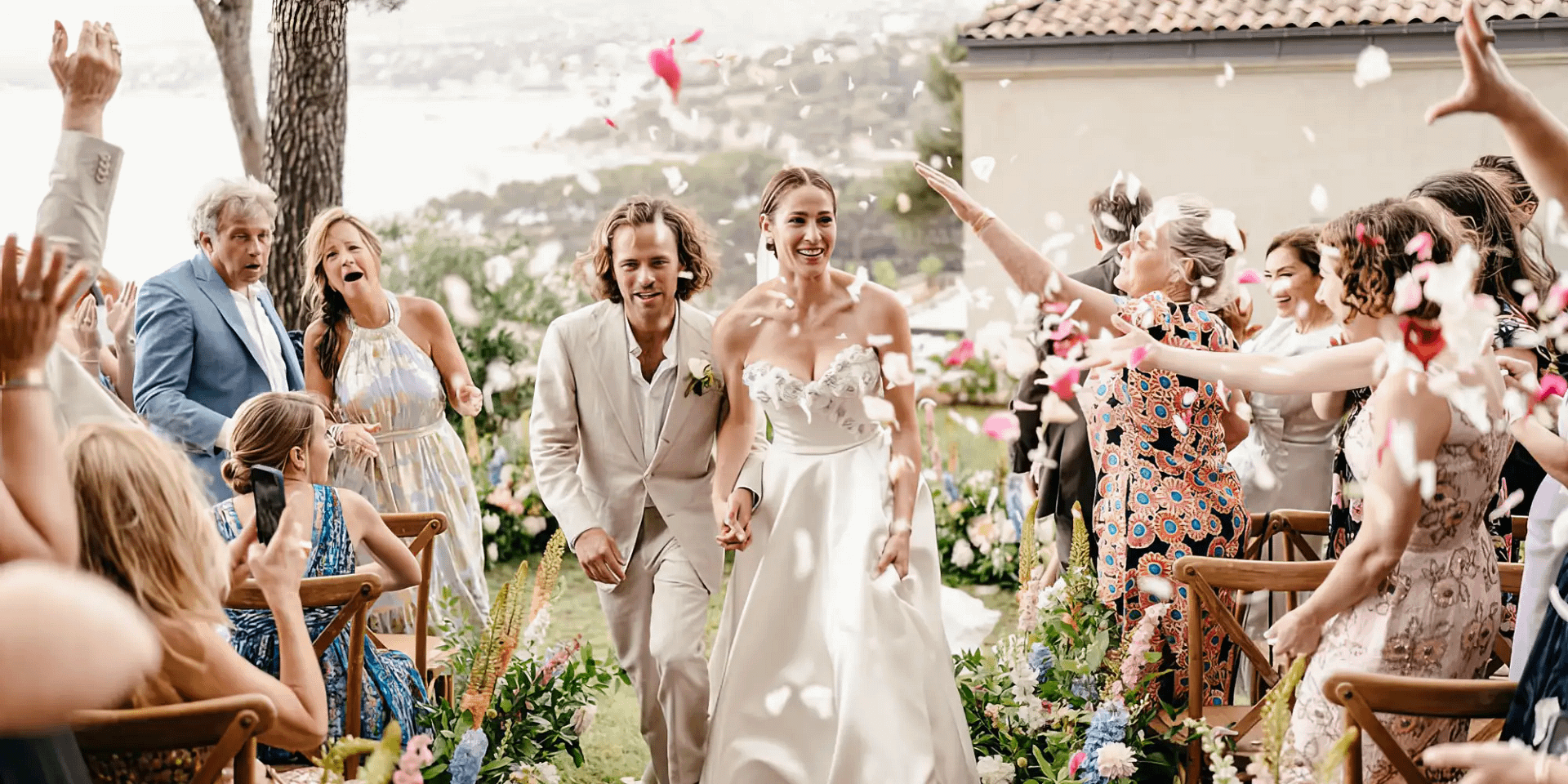 beach villa wedding france