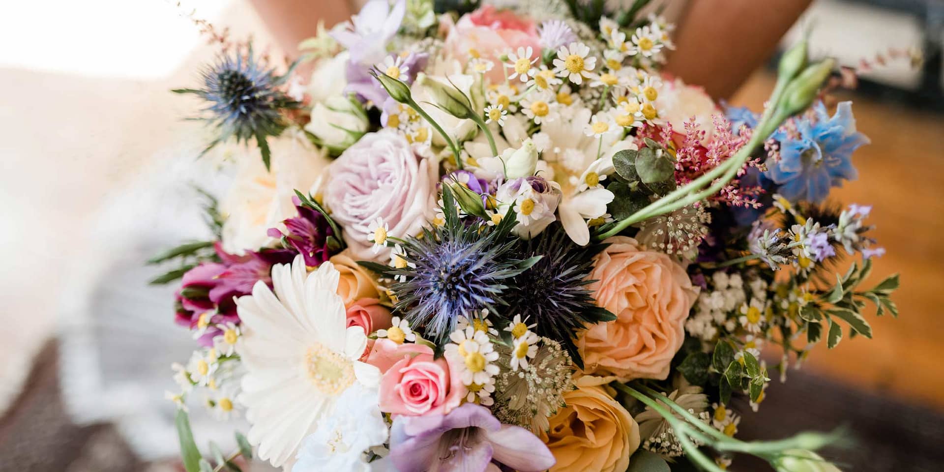 French wedding style flowers