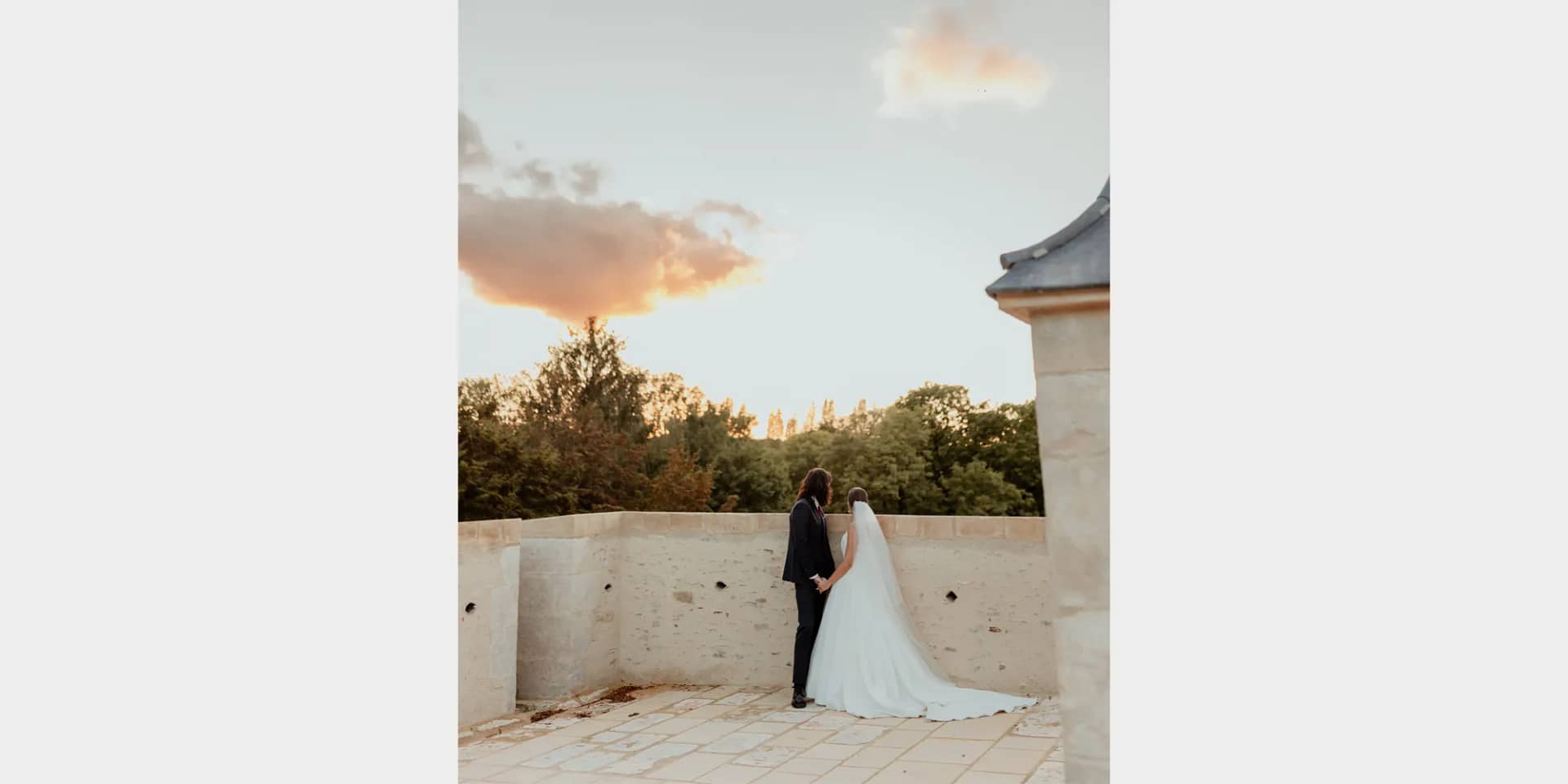 french wedding venue with views