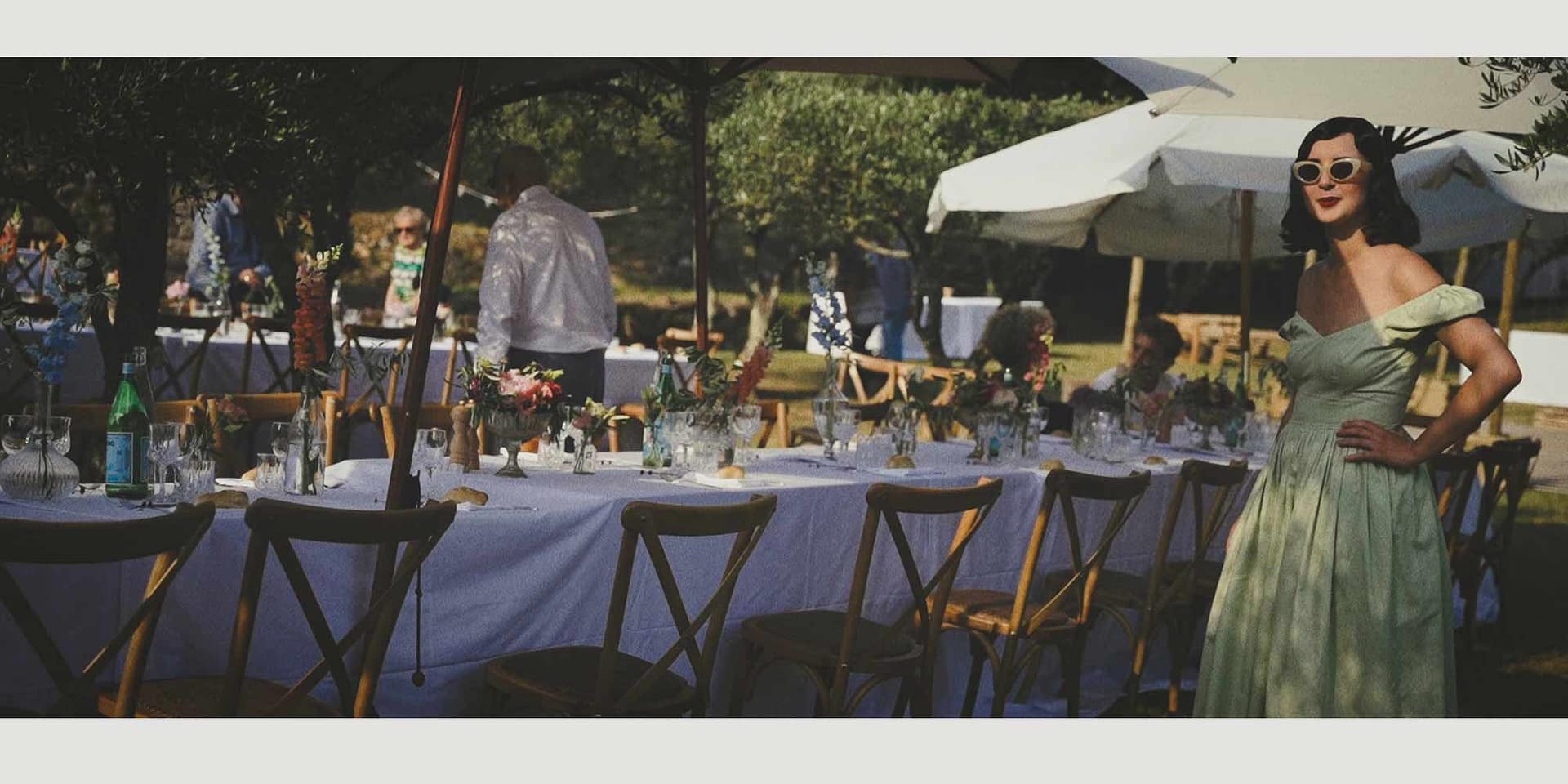 outdoor wedding Domaine du rey