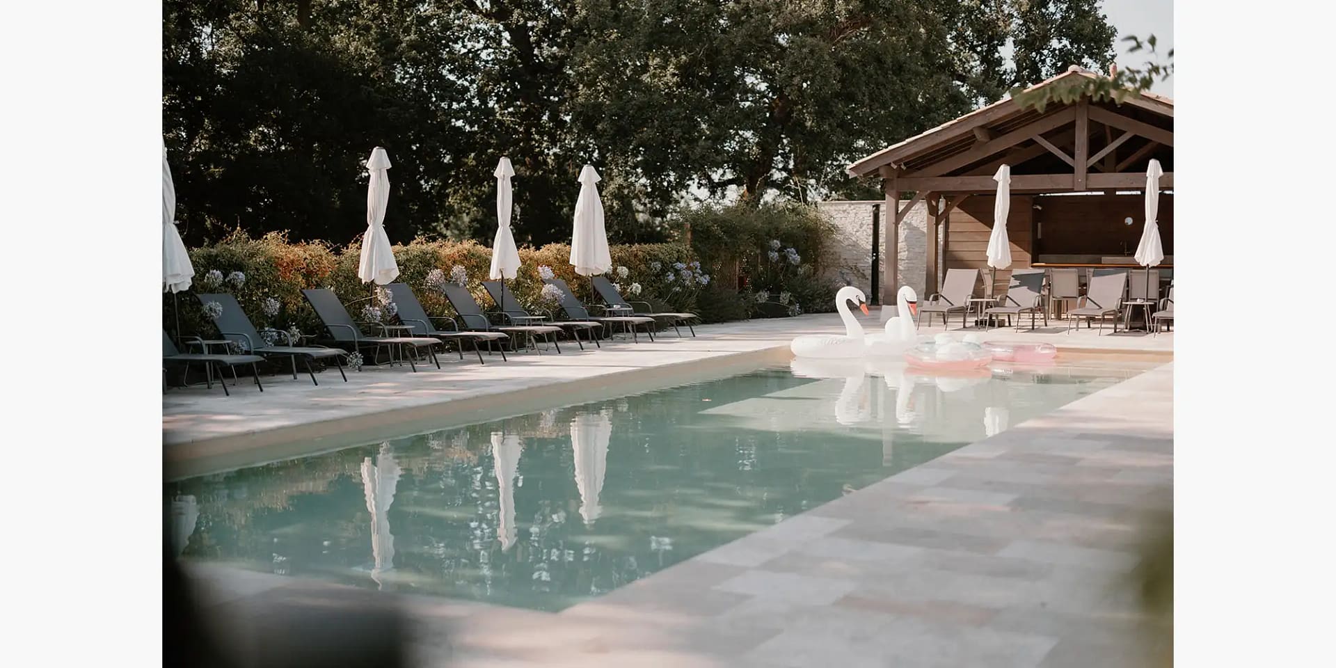 chateau gassies pool and accommodation