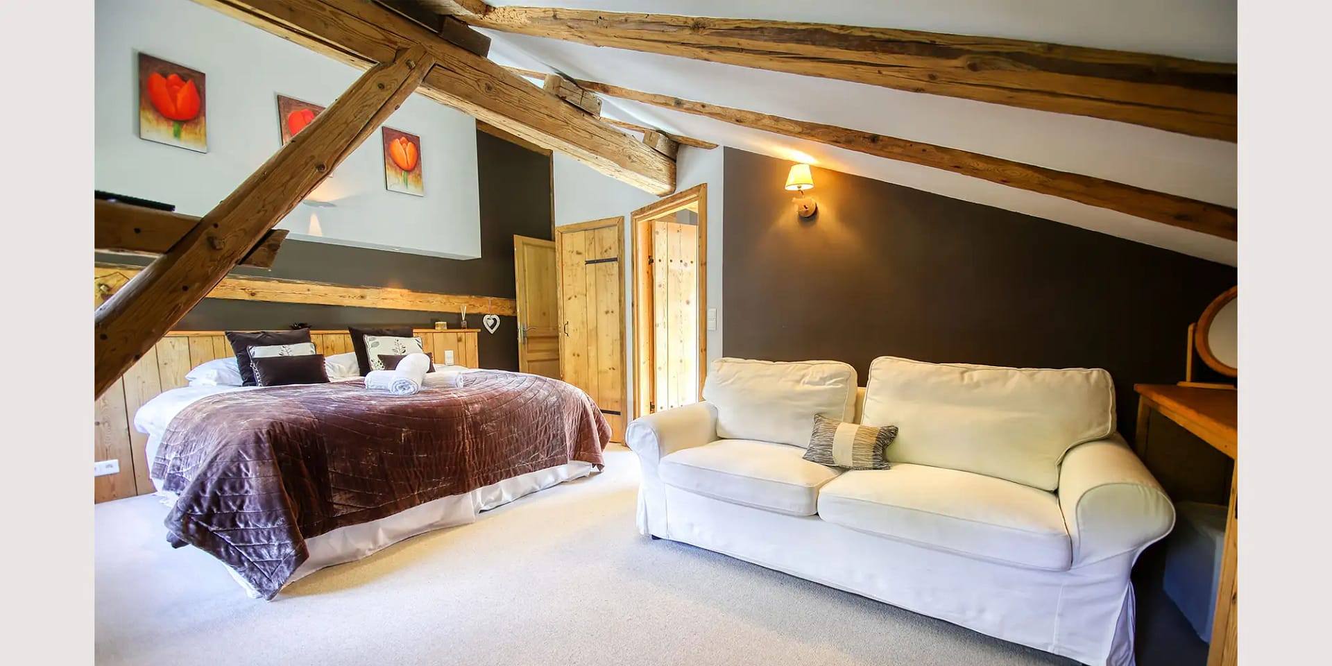 ski chalet wedding france