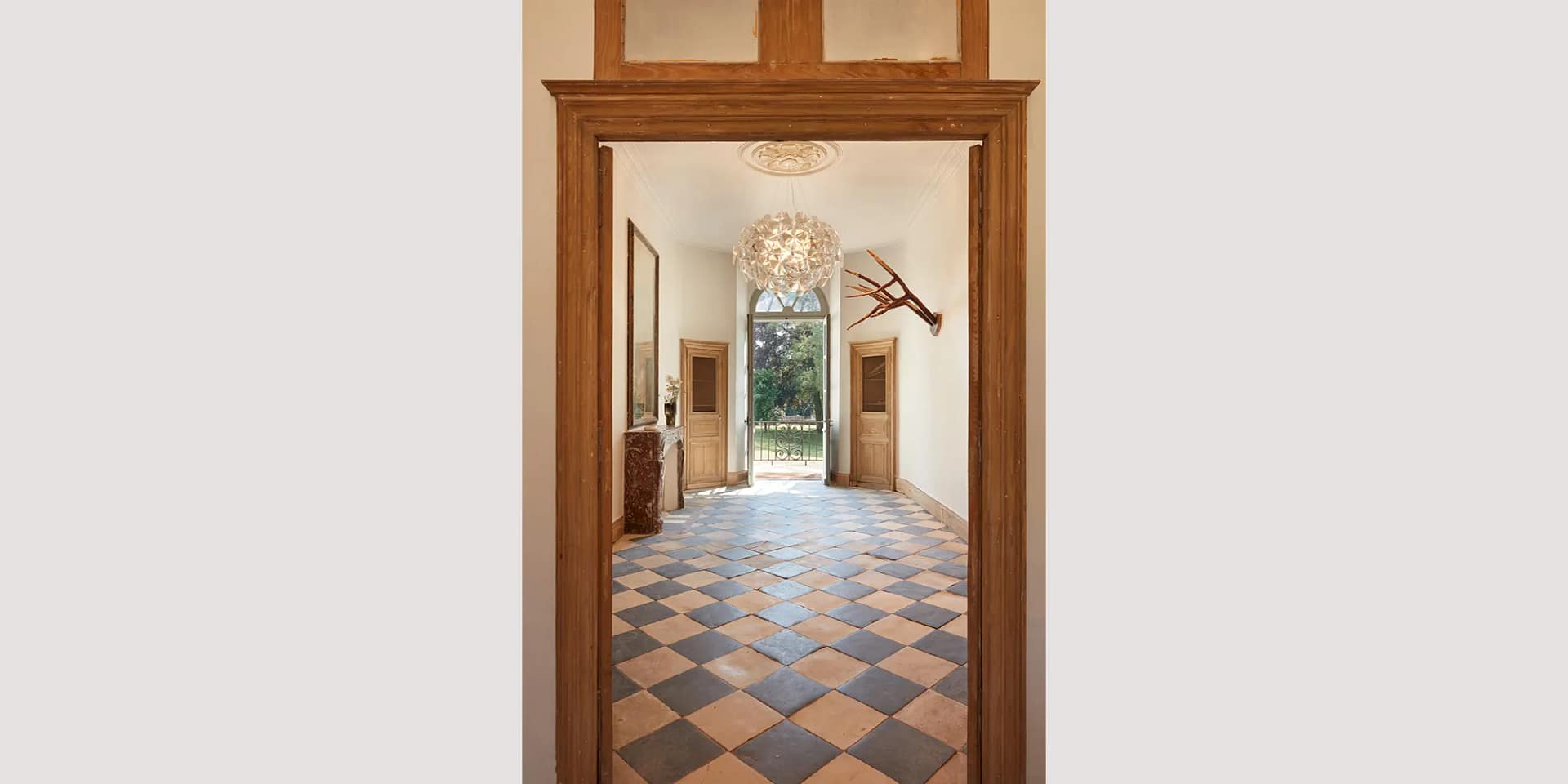 french wedding venue with modern interiors