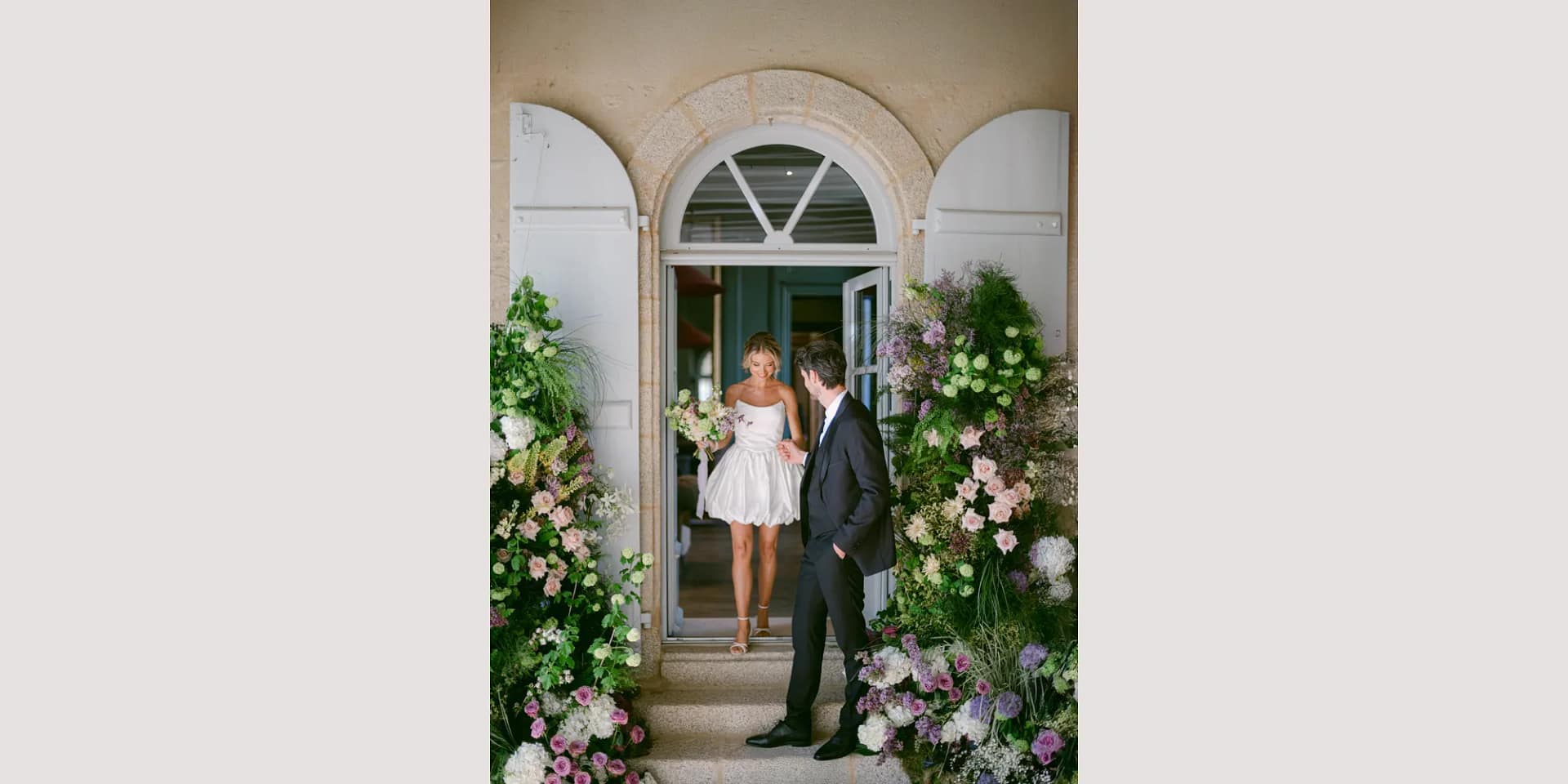 green eco french wedding venue