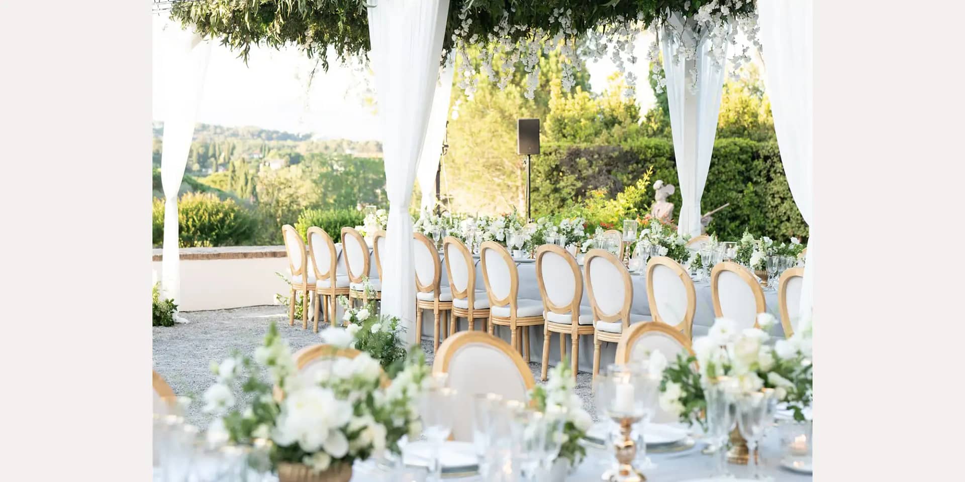 villa antibes wedding