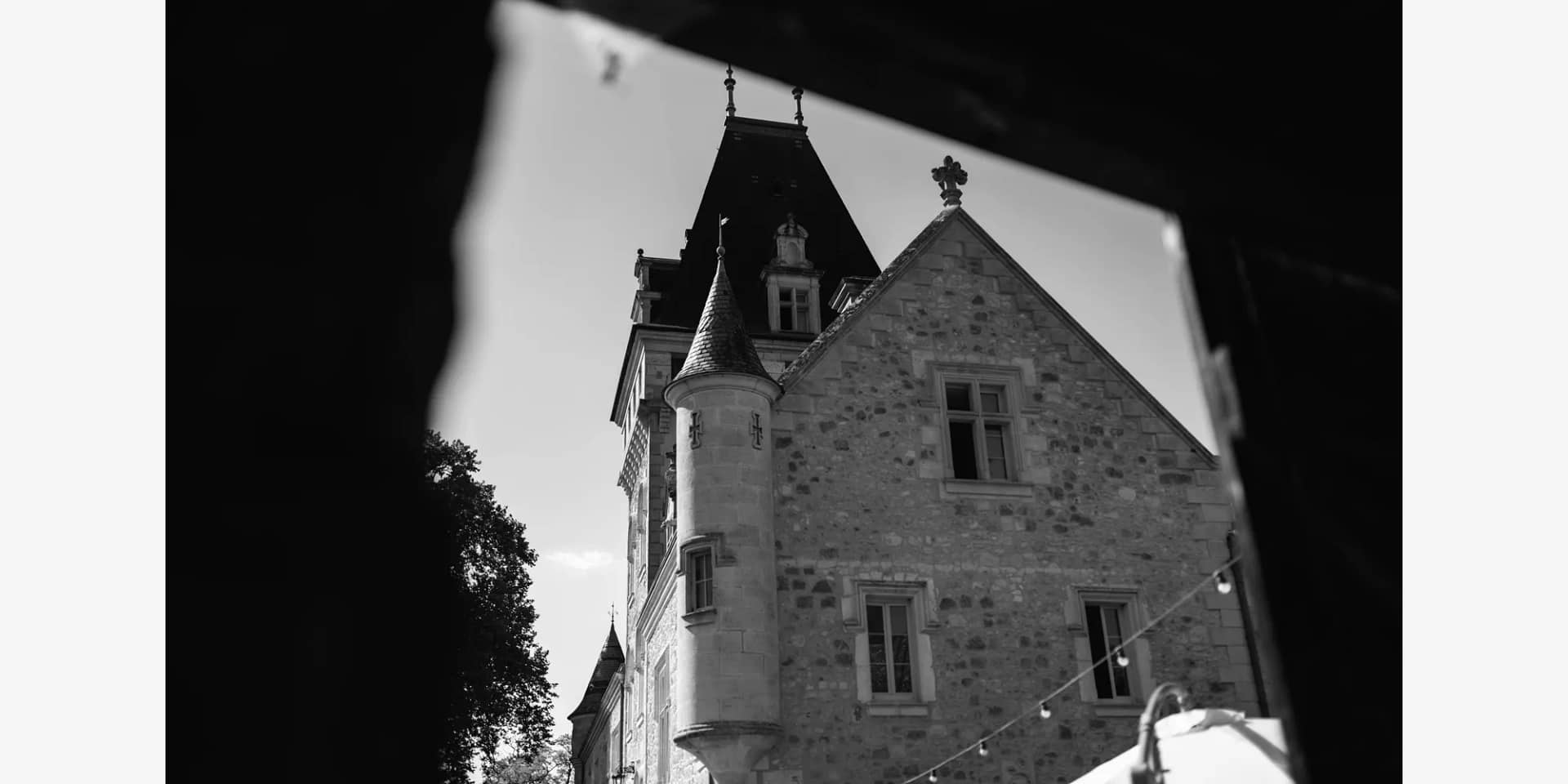 Romantic wedding venue France