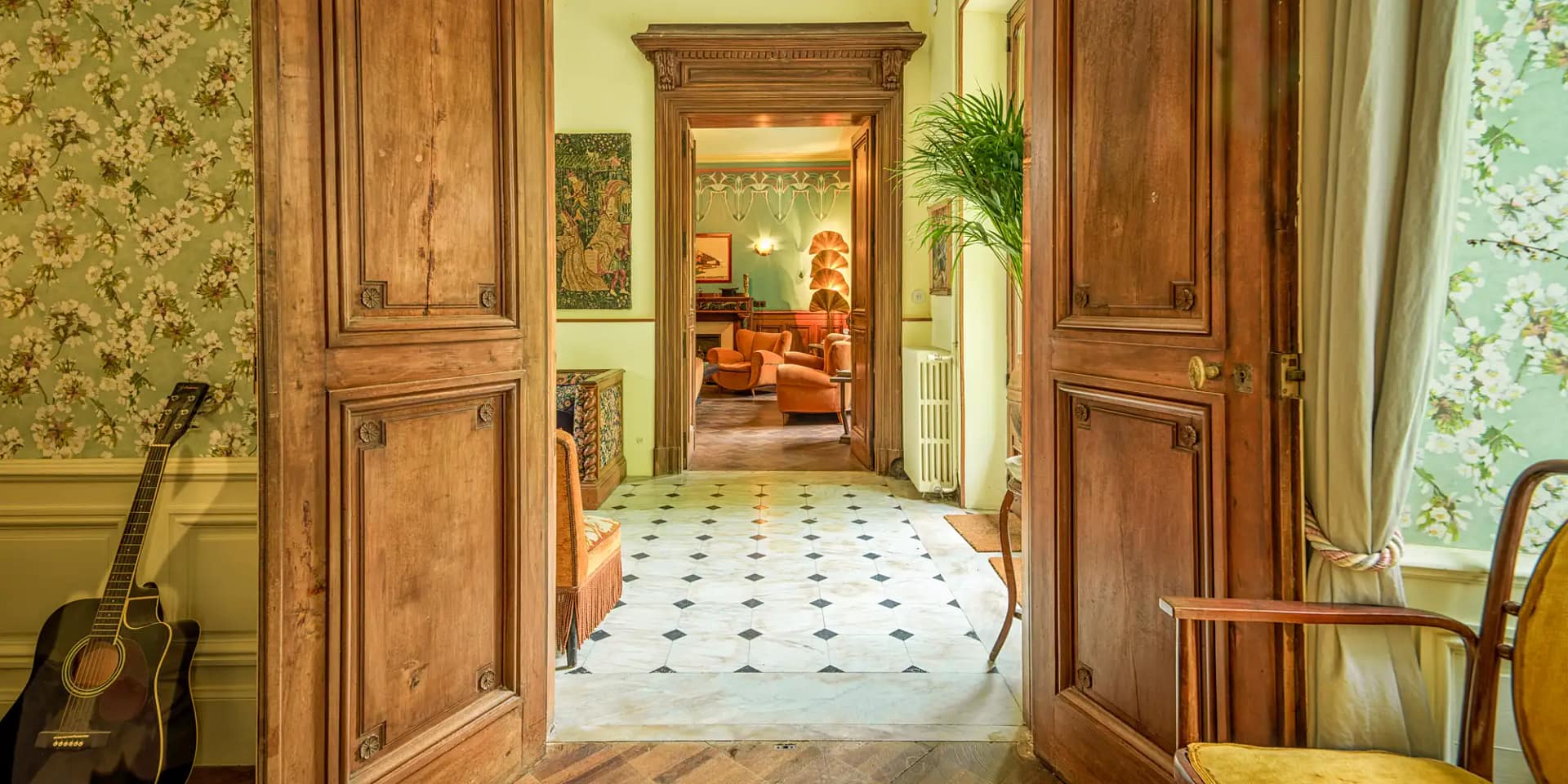 art deco french wedding venue