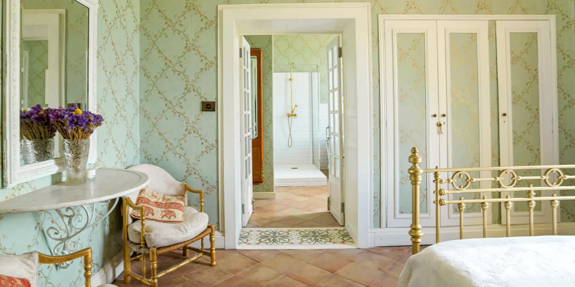sustainable french wedding chateau