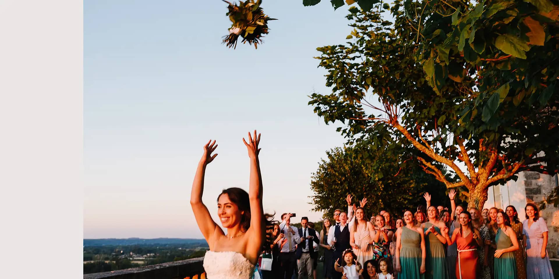 french wedding venue with views