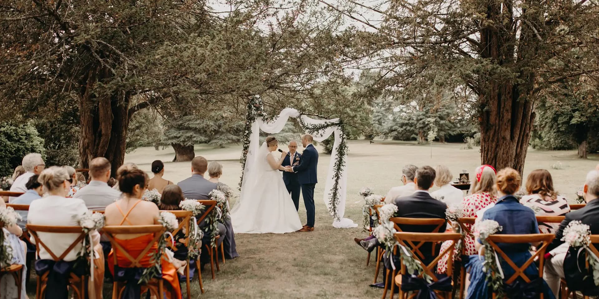 french wedding style ceremony