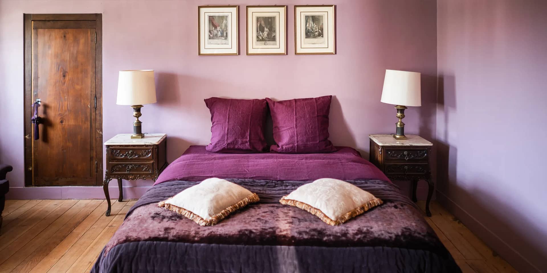 burgundy chateau with many bedrooms