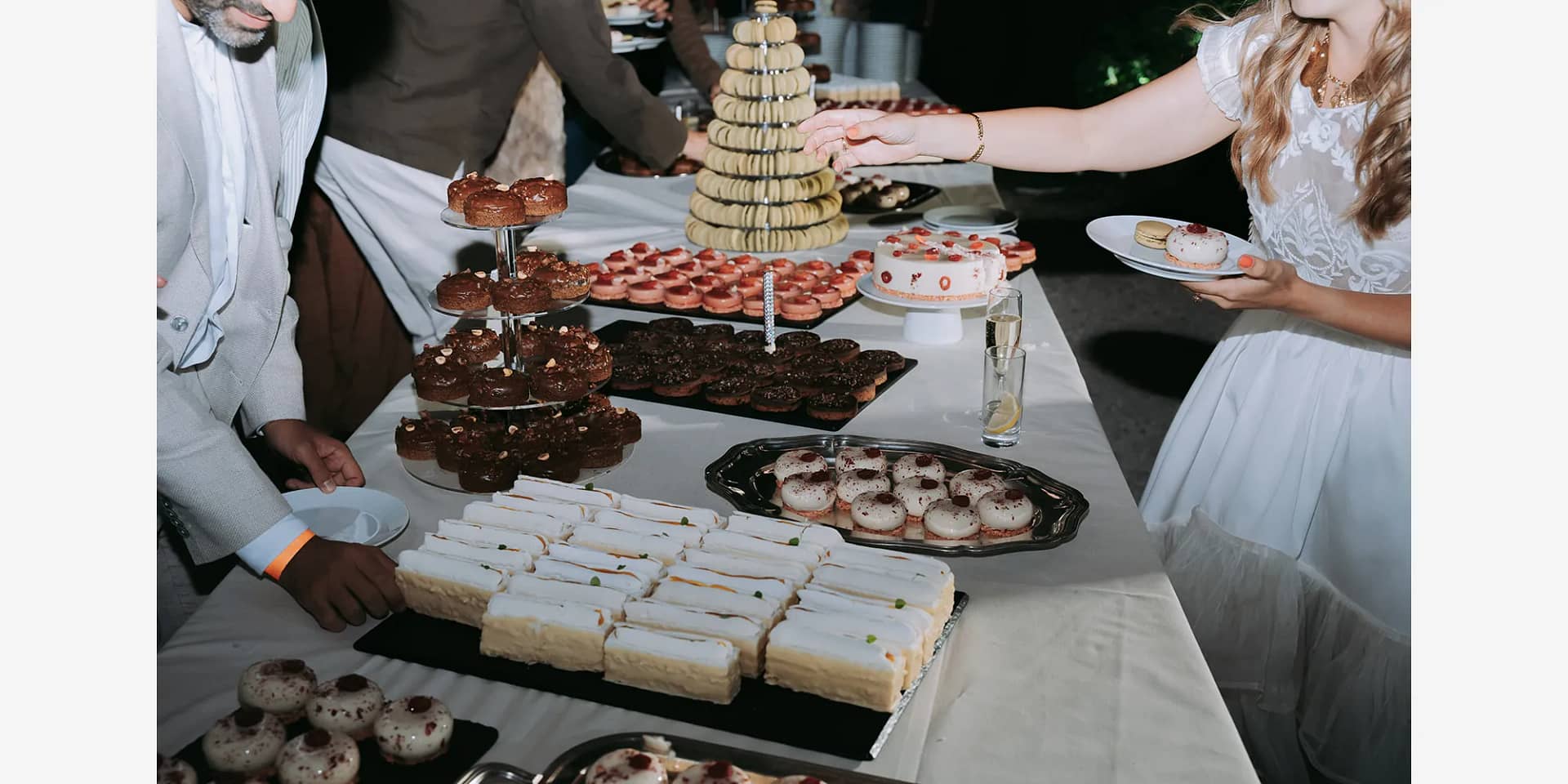 chateau du fey wedding catering
