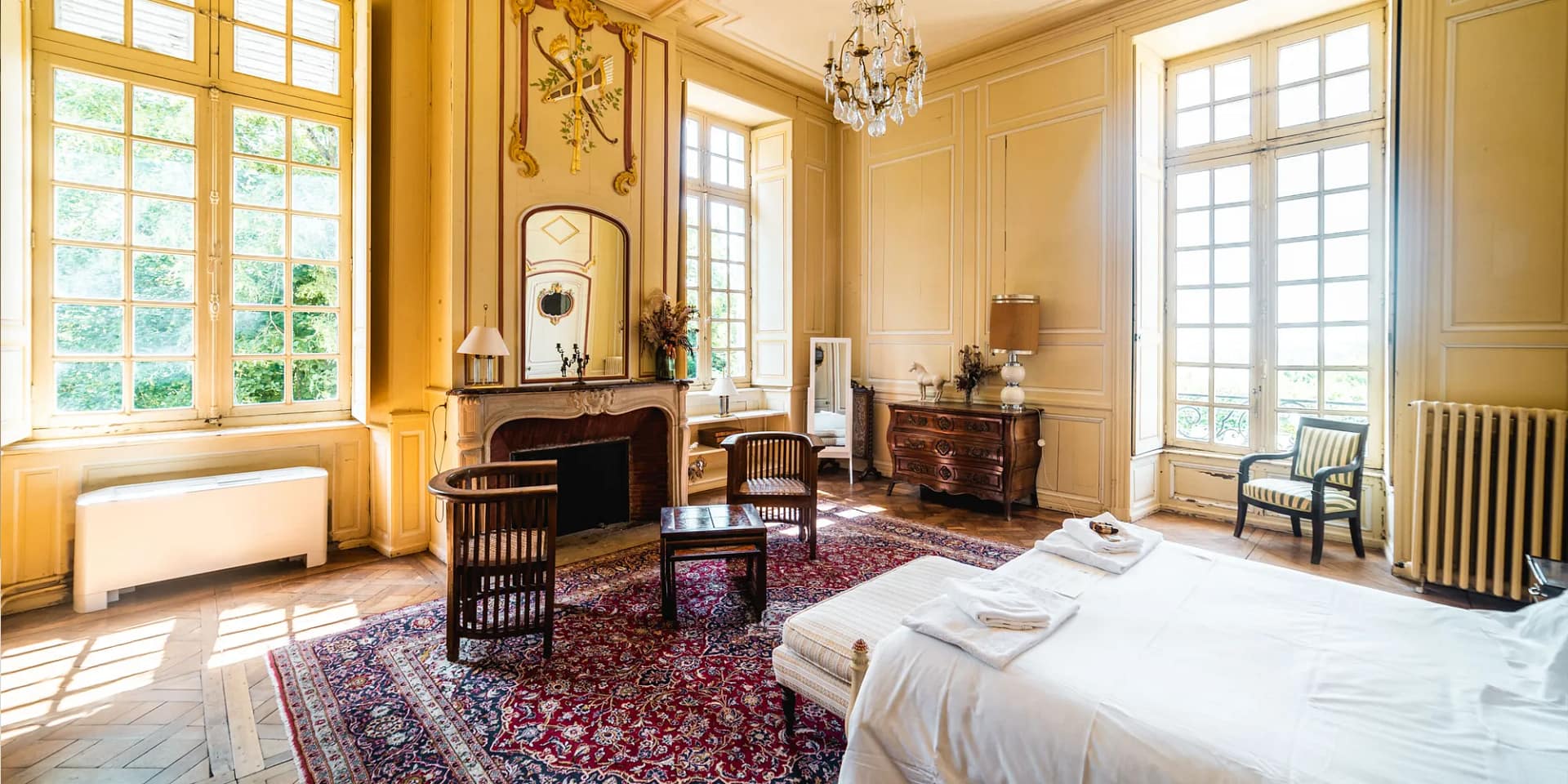 chateau du fey bedrooms