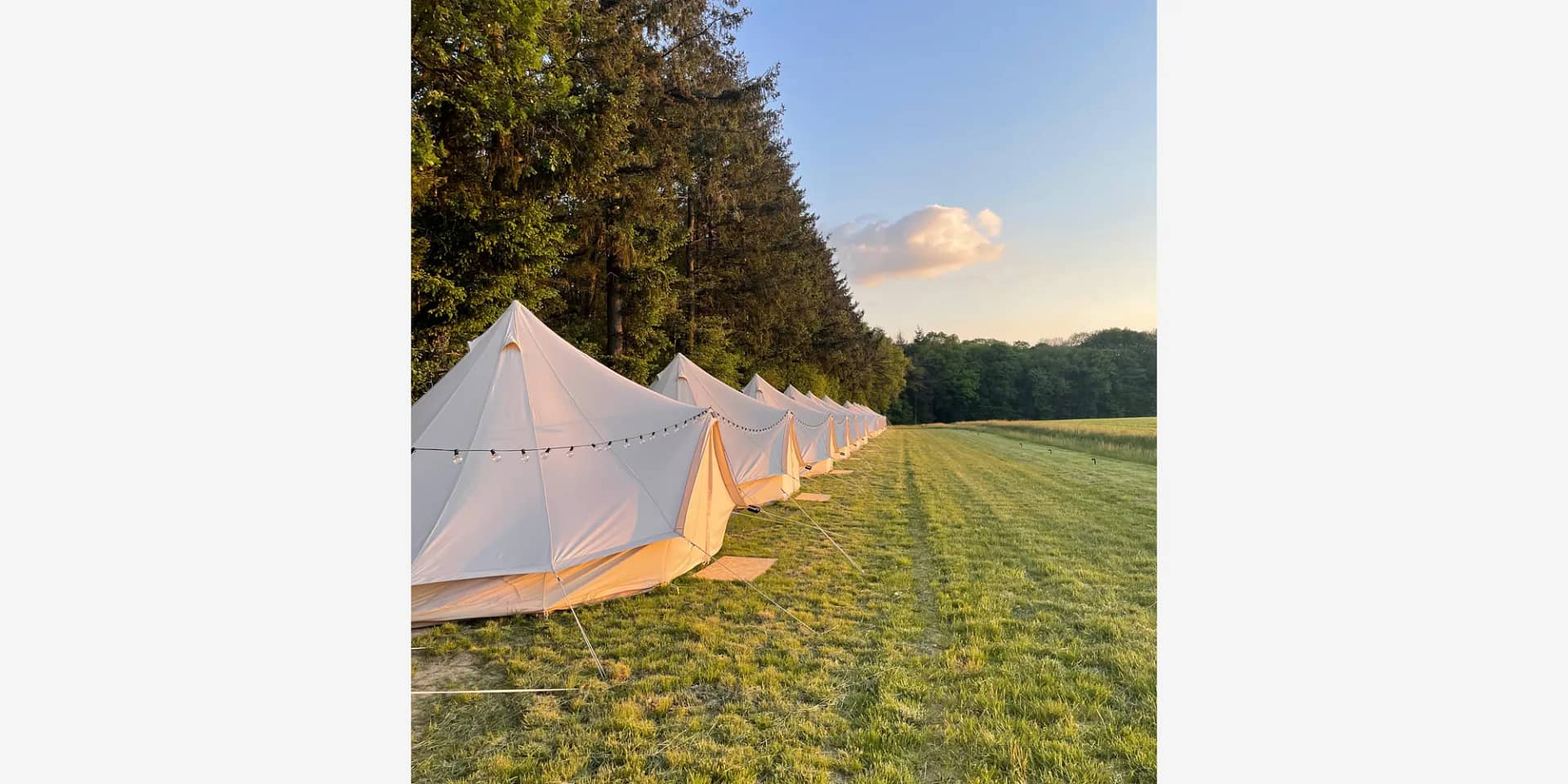 glamping wedding venue france