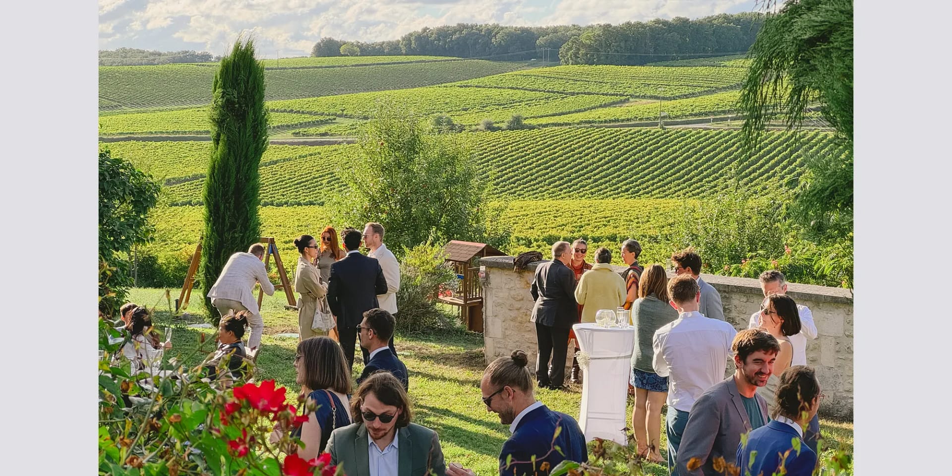 relais st preuil real wedding cognac