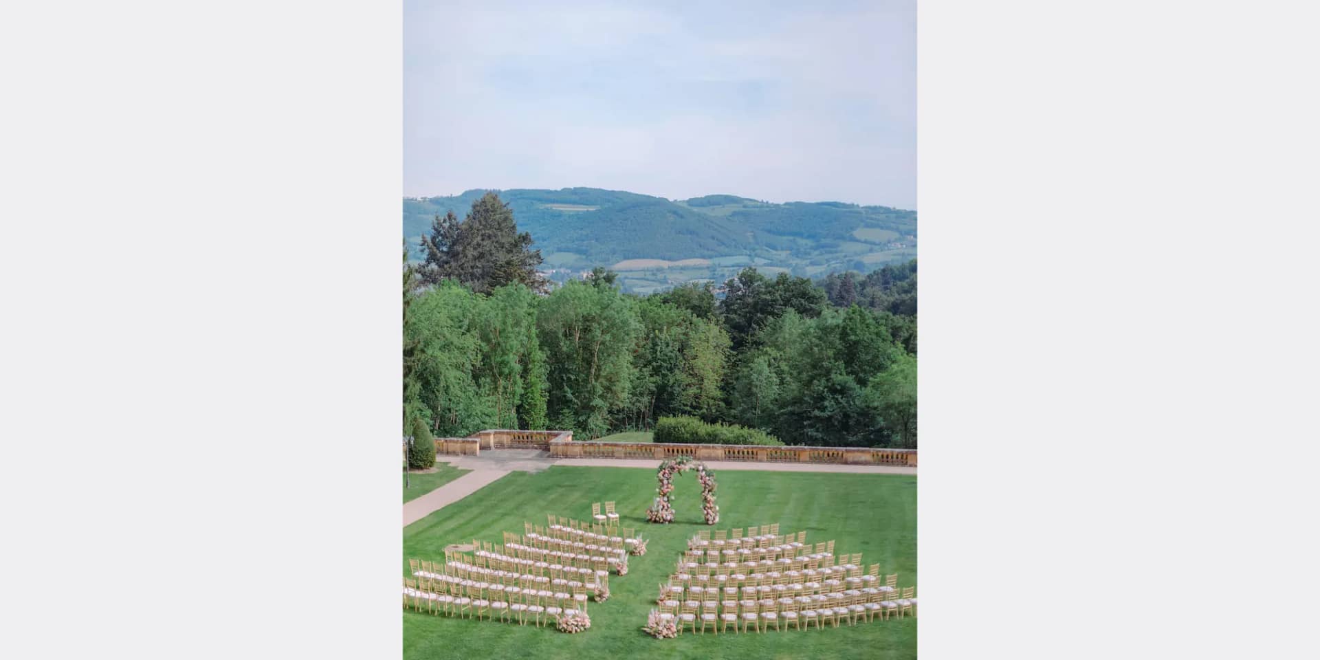 romantic and large wedding venue france