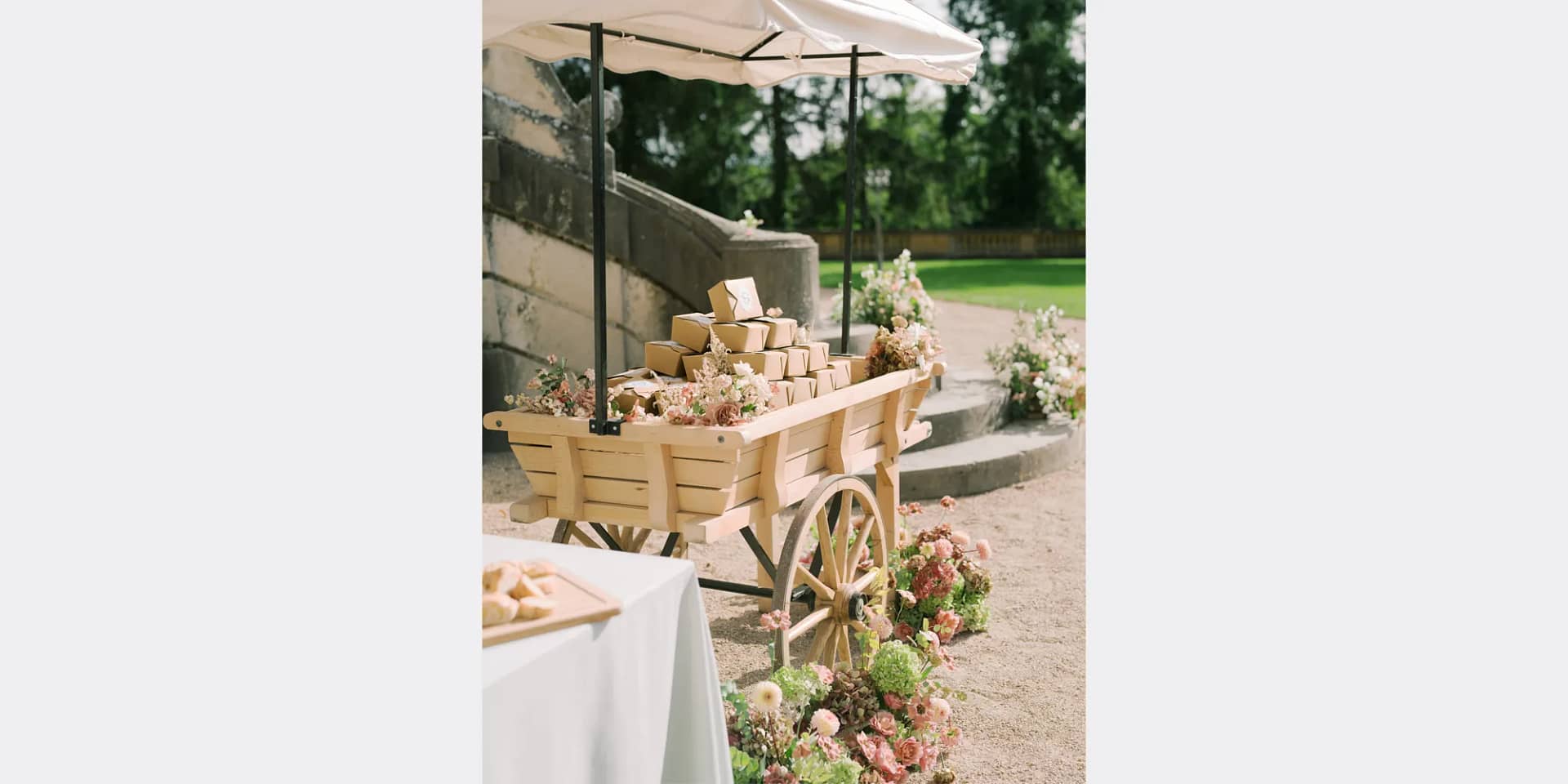 romantic and large french wedding venue