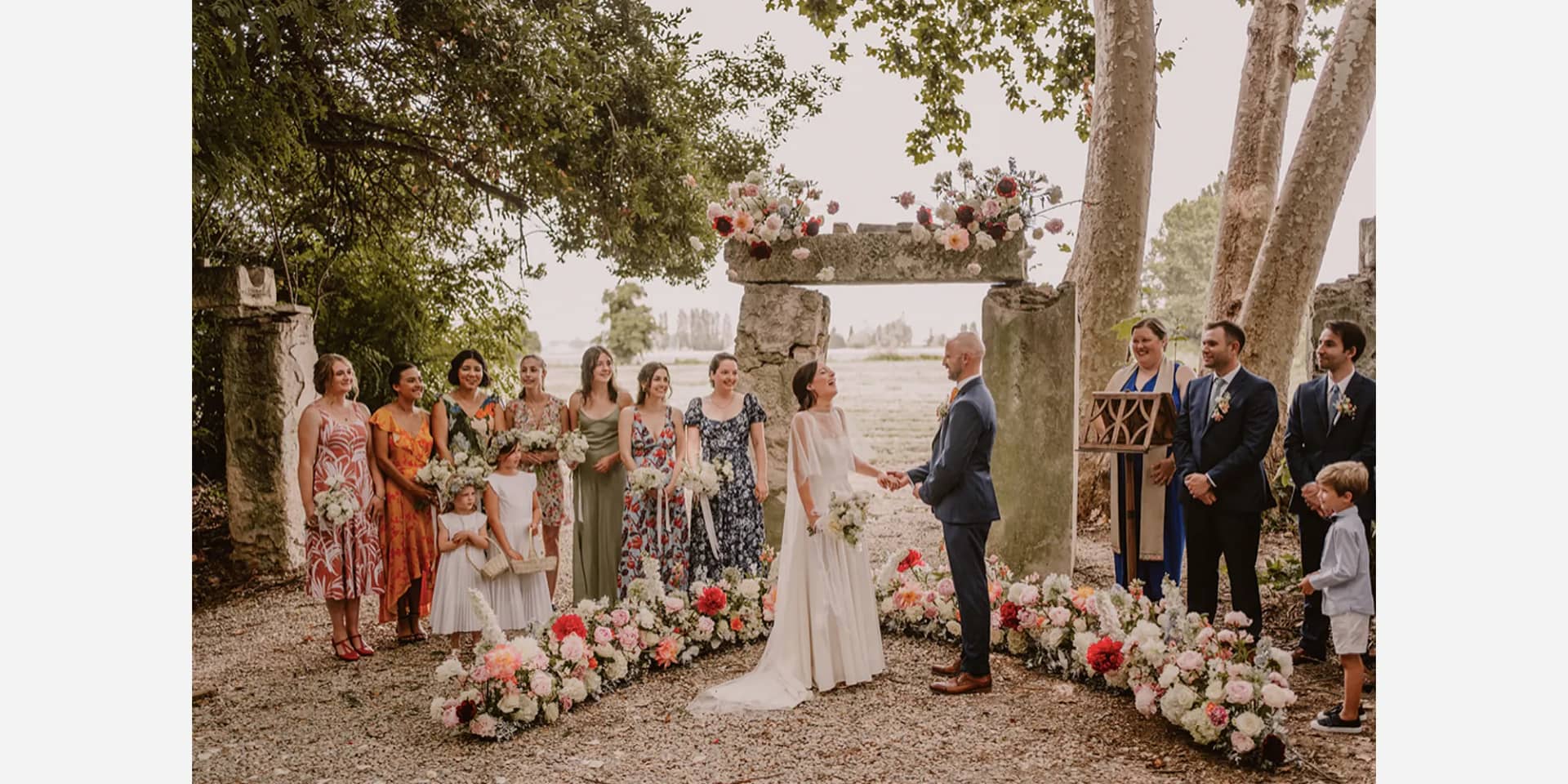 chateau des barrenque real wedding