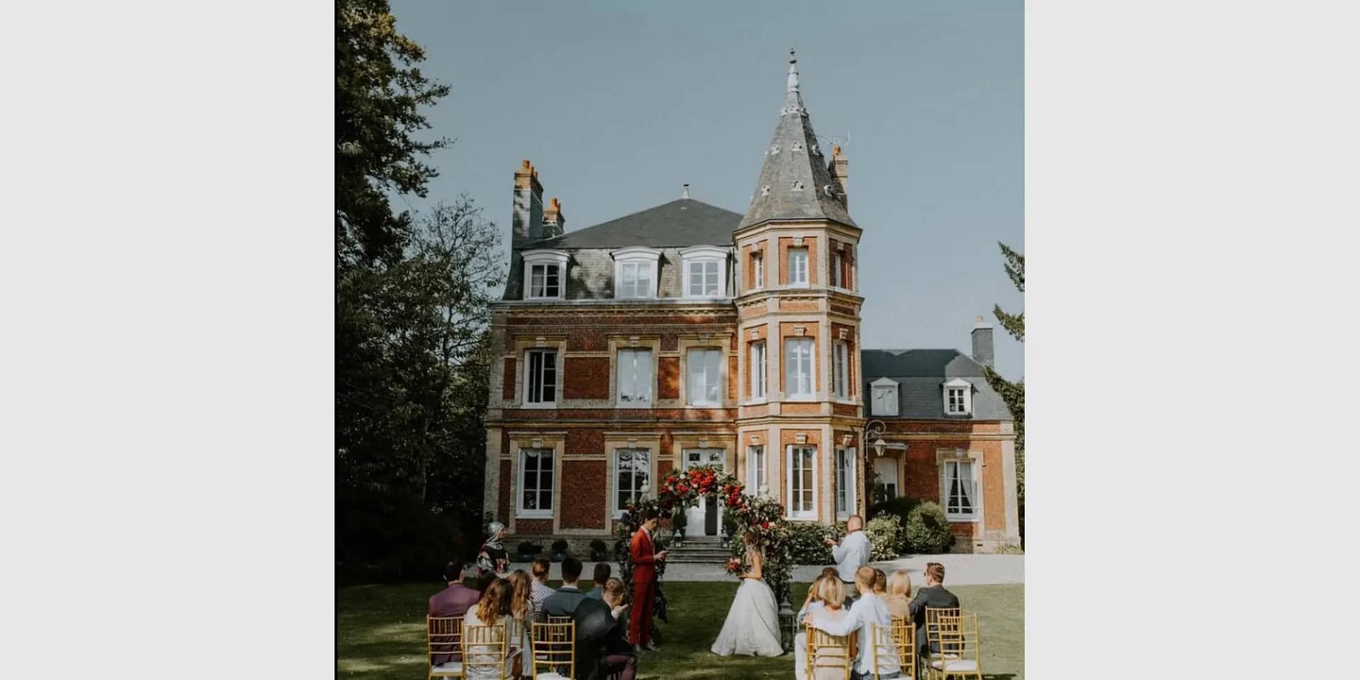 chateau du ronchay wedding normandy