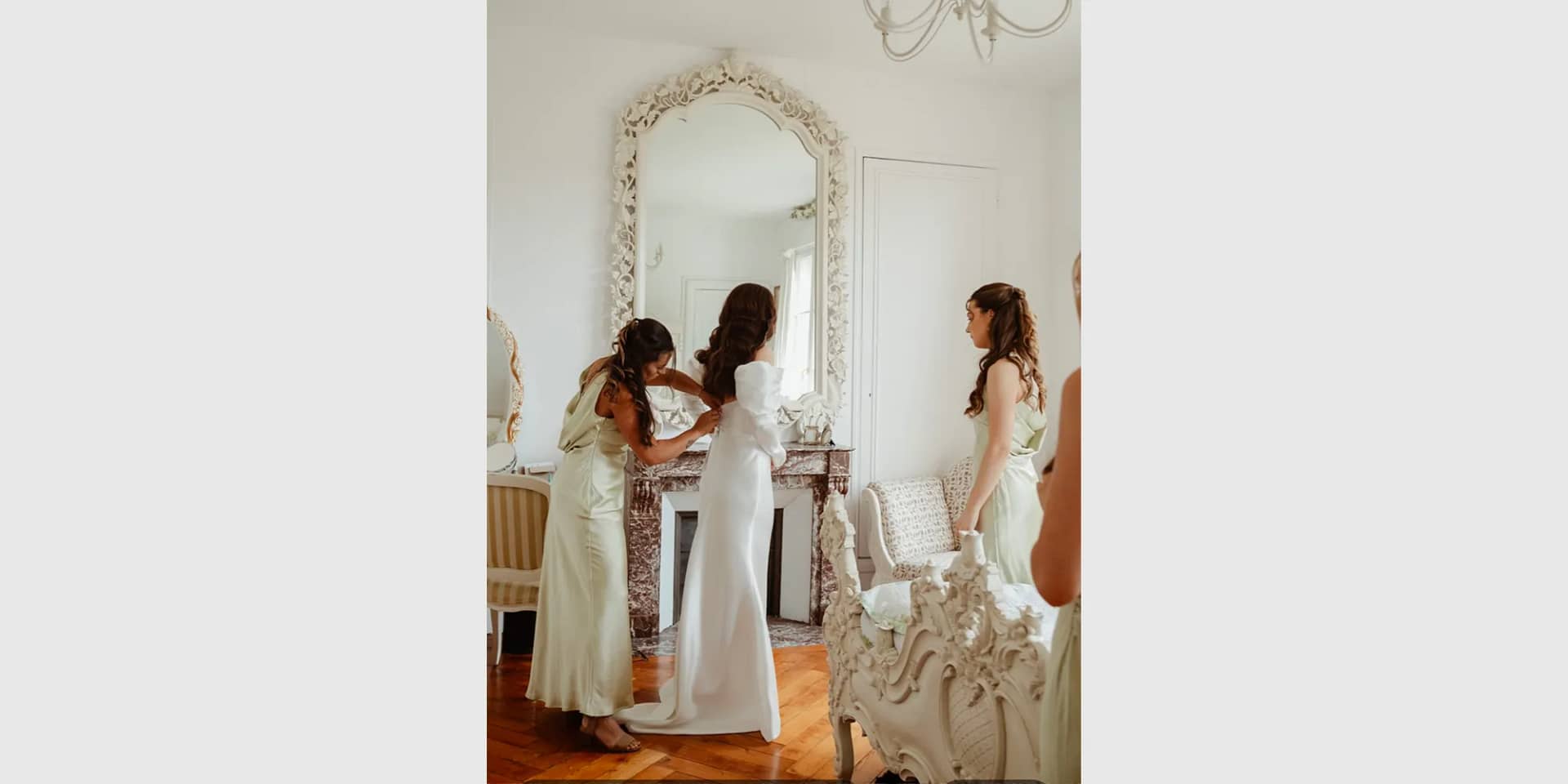 australian wedding in french wedding venue