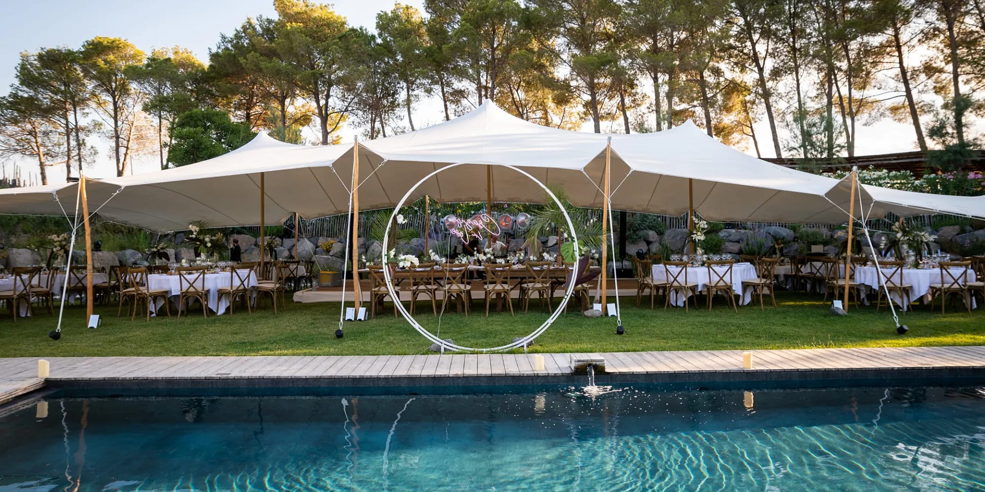 beach and vineyard wedding france