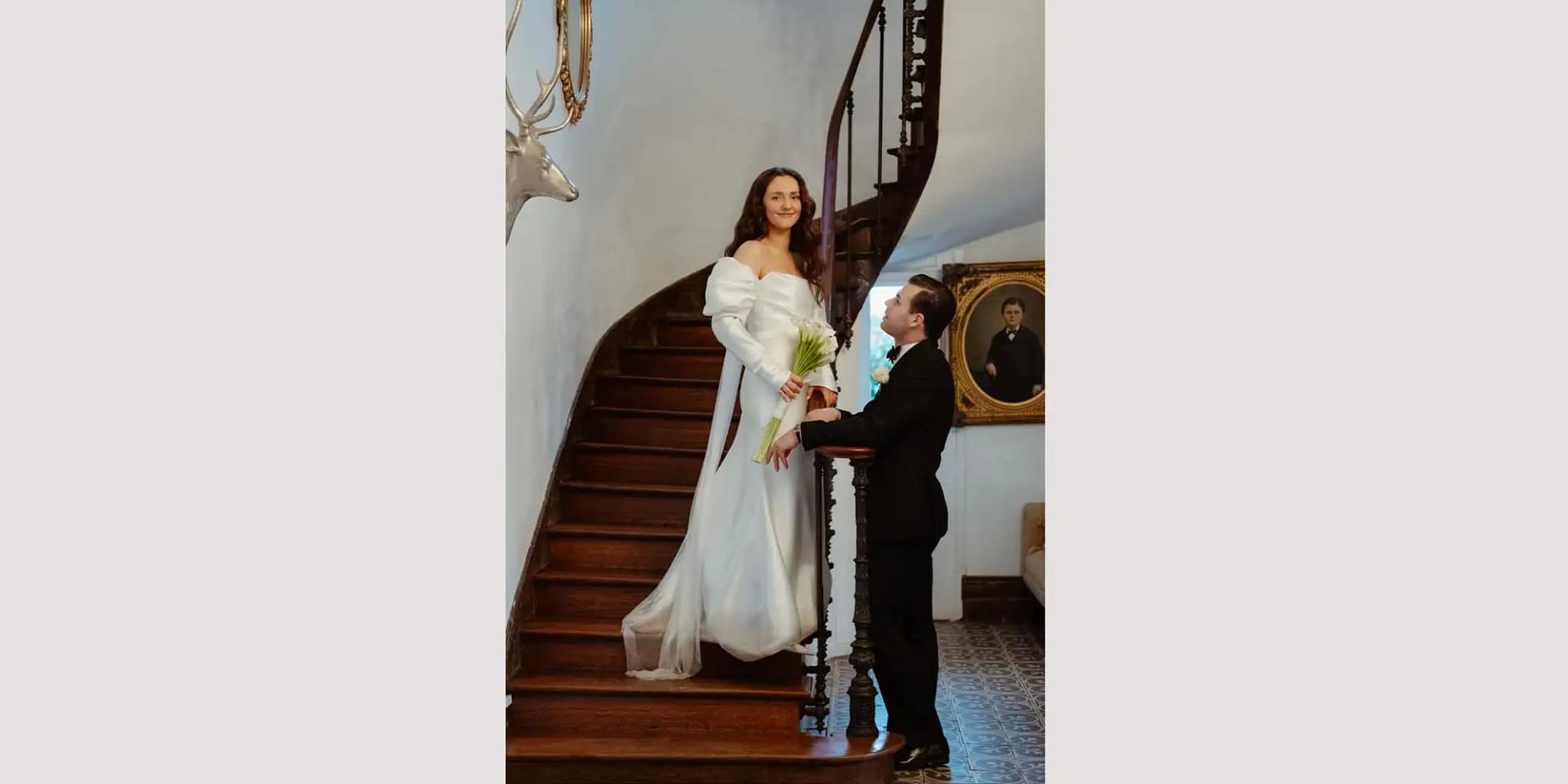 australian wedding in french wedding venue