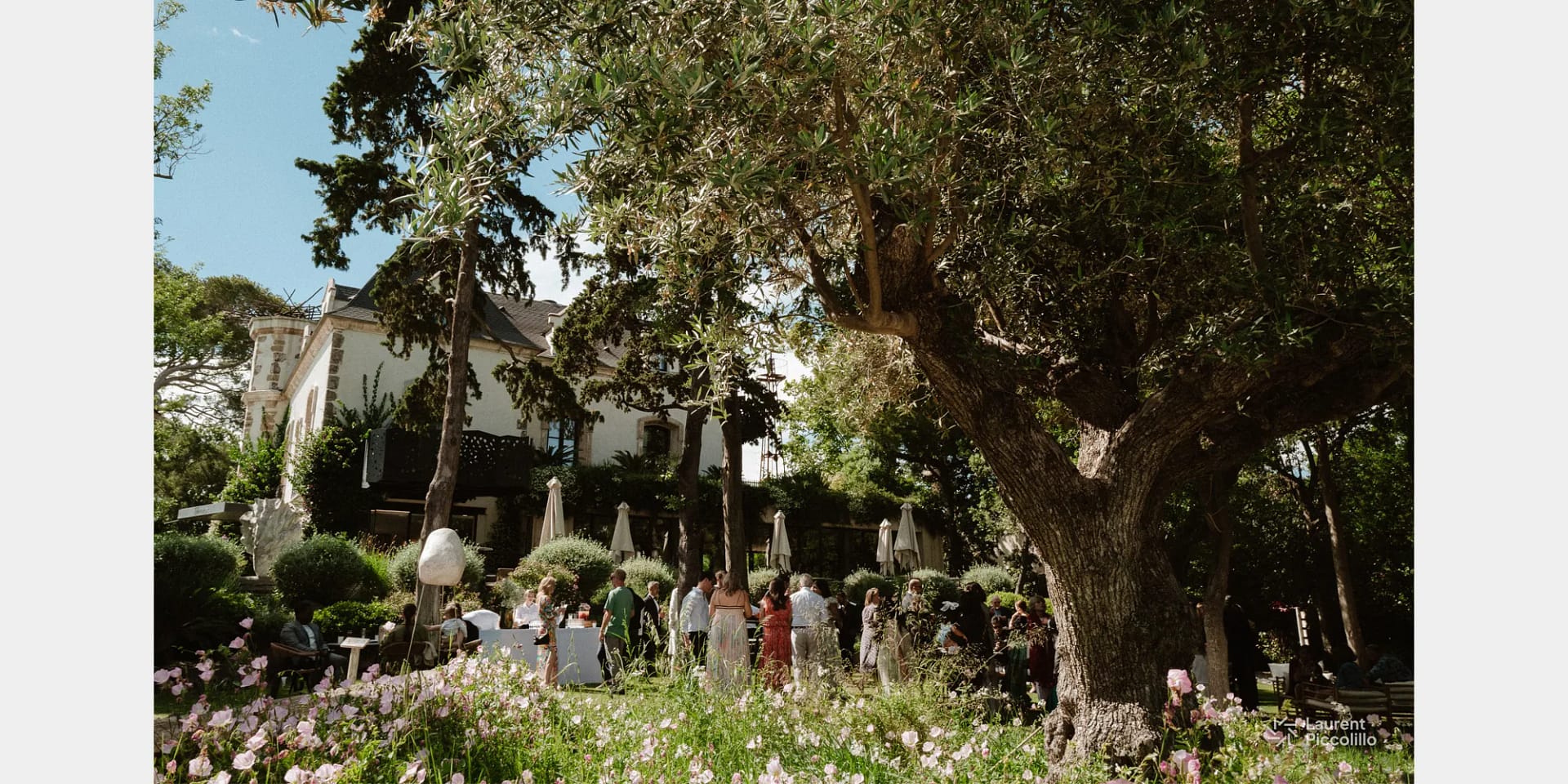 villa wedding water france