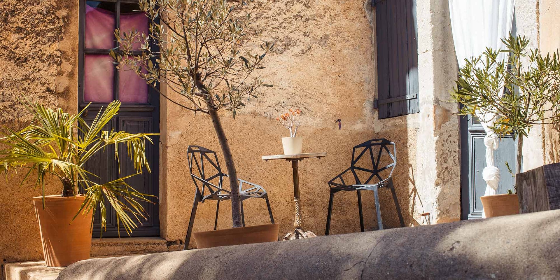 Chateau terrace