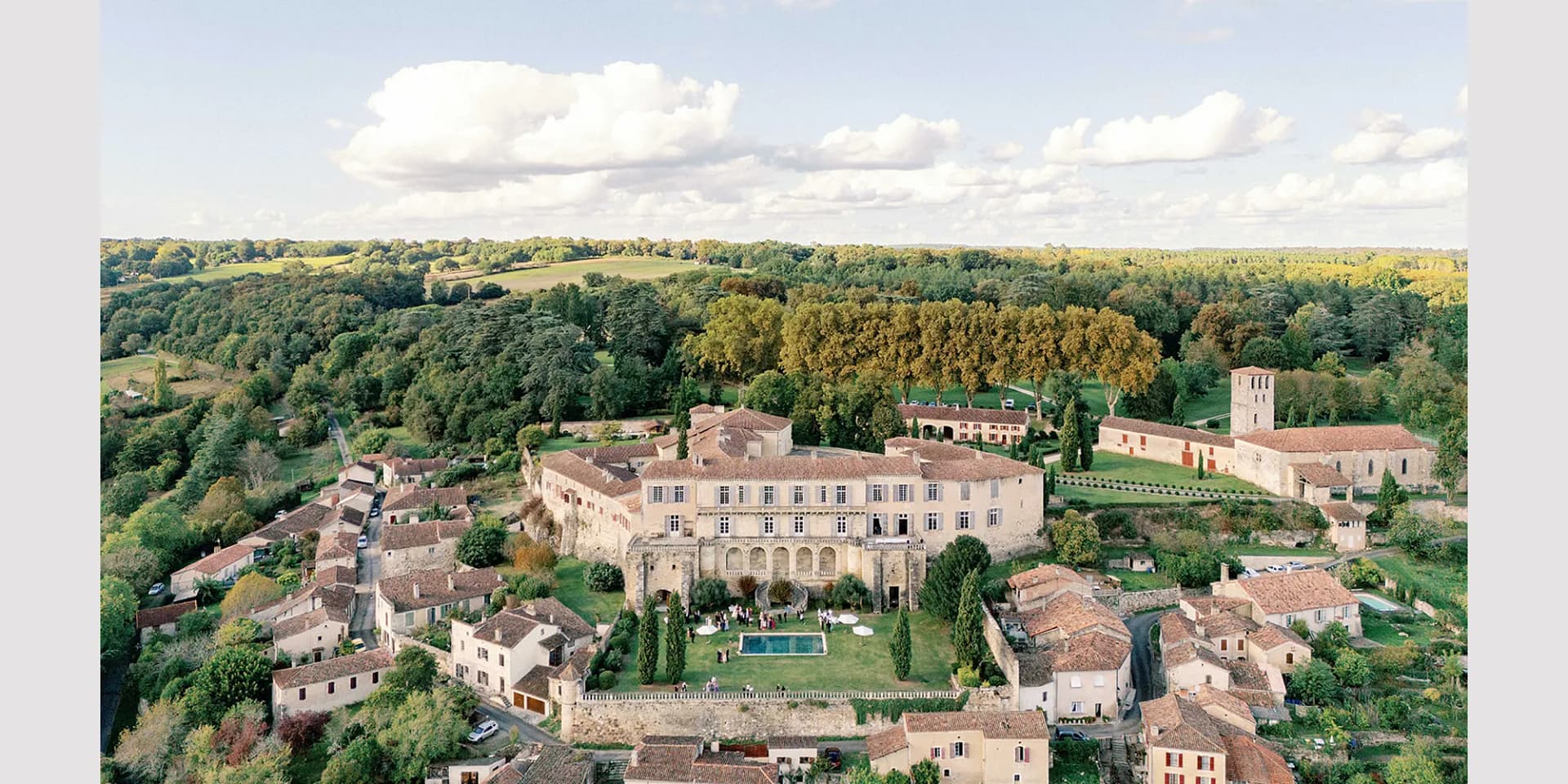 chateau poudenas wedding