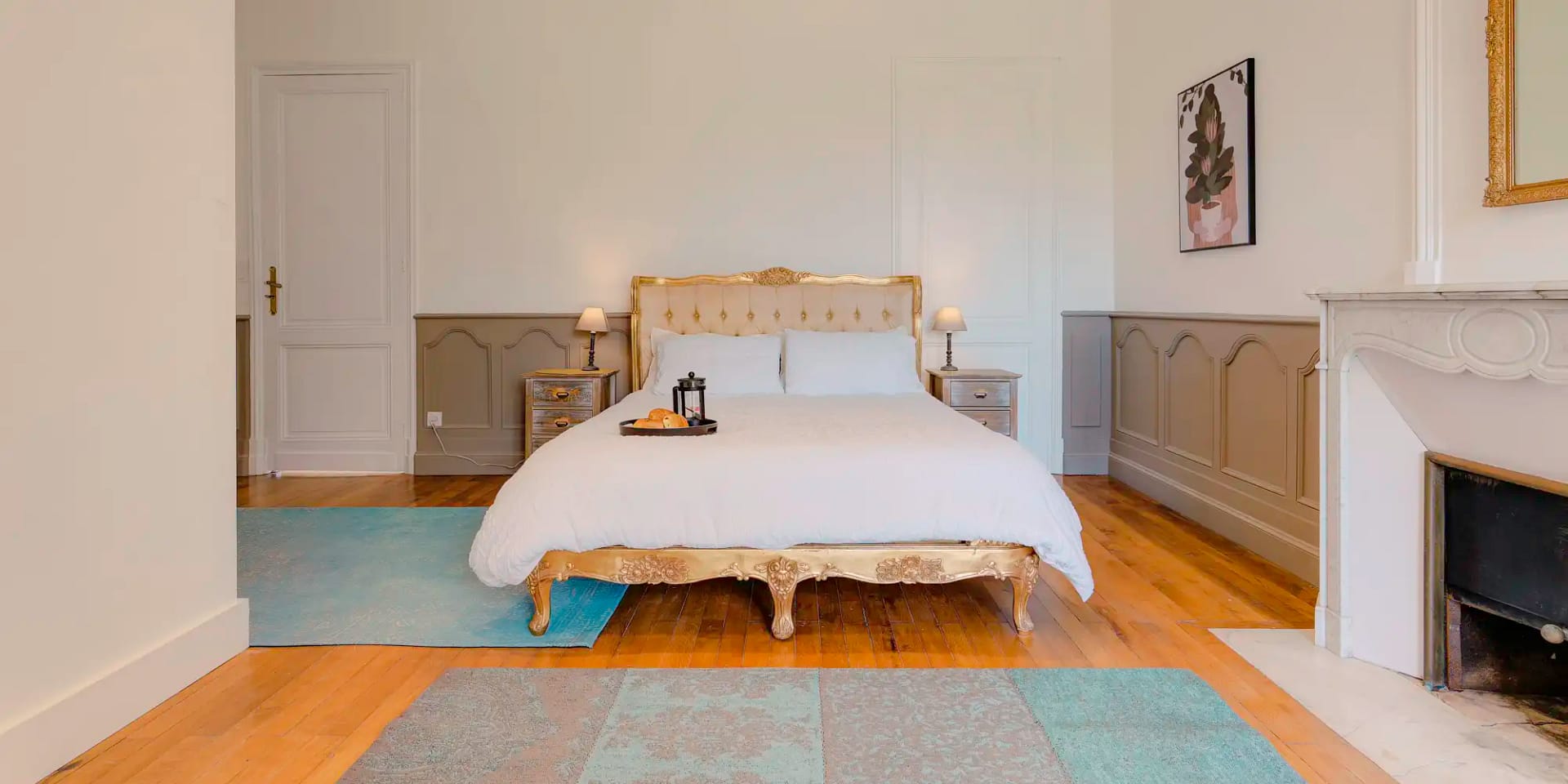 chateau de sainte croix wedding bedroom