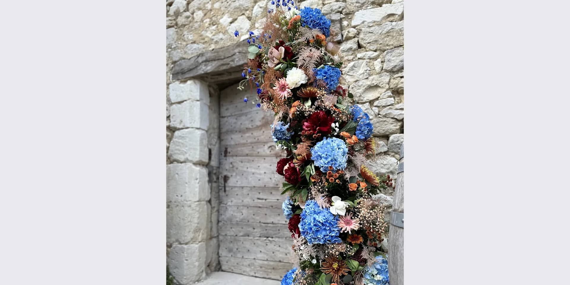 boho chic wedding france st paul