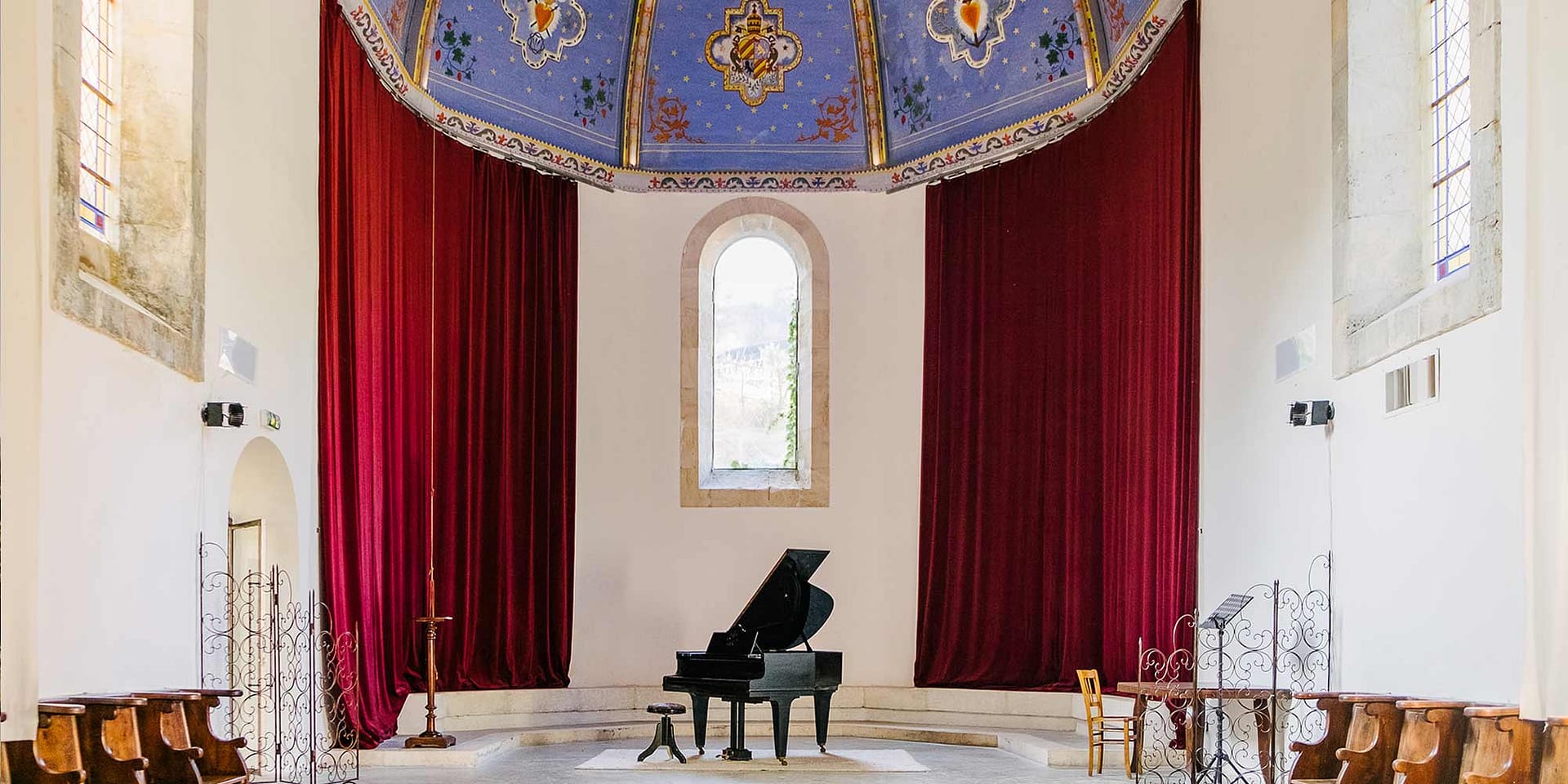 provence wedding venue with chapel on site