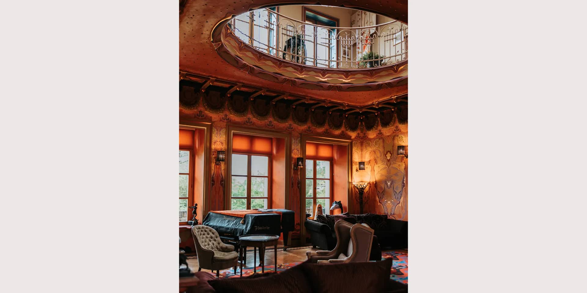 art deco french wedding venue