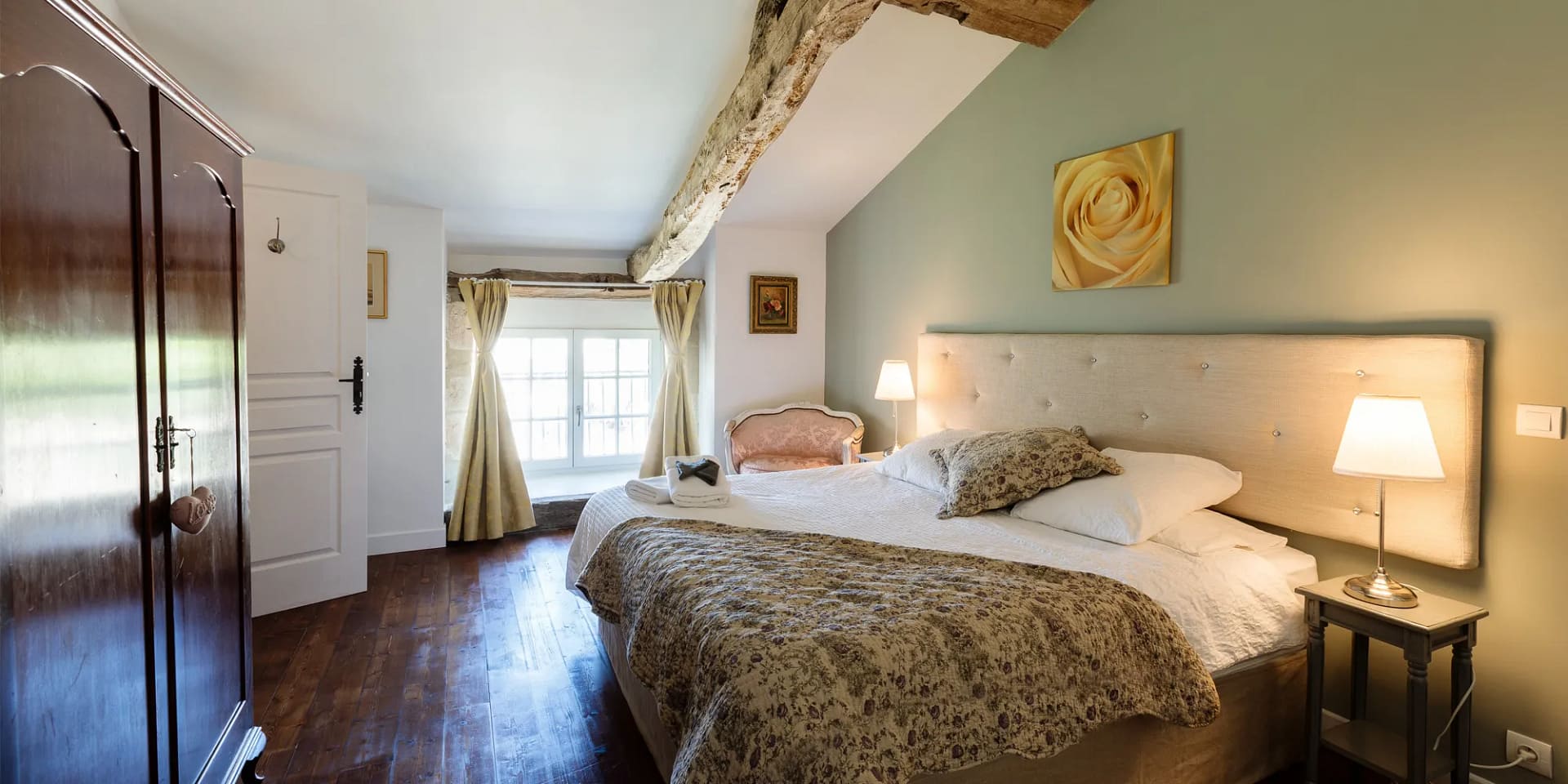 chateau wedding accommodation