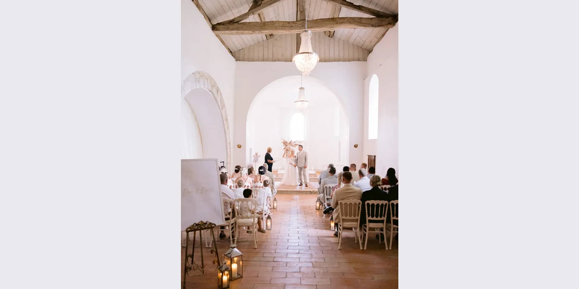 chateau st paul wedding ceremony