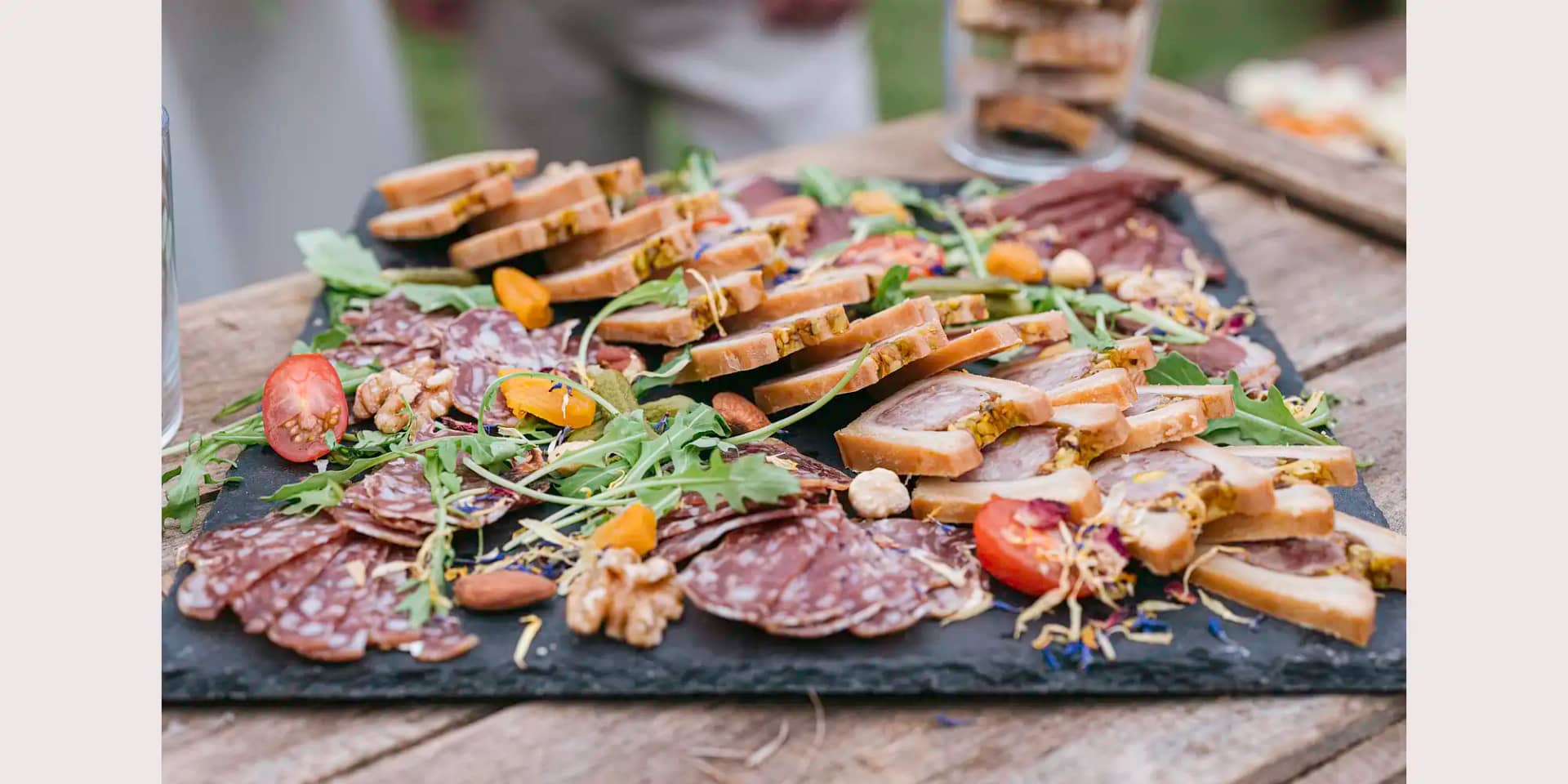 chateau de ste croix wedding catering
