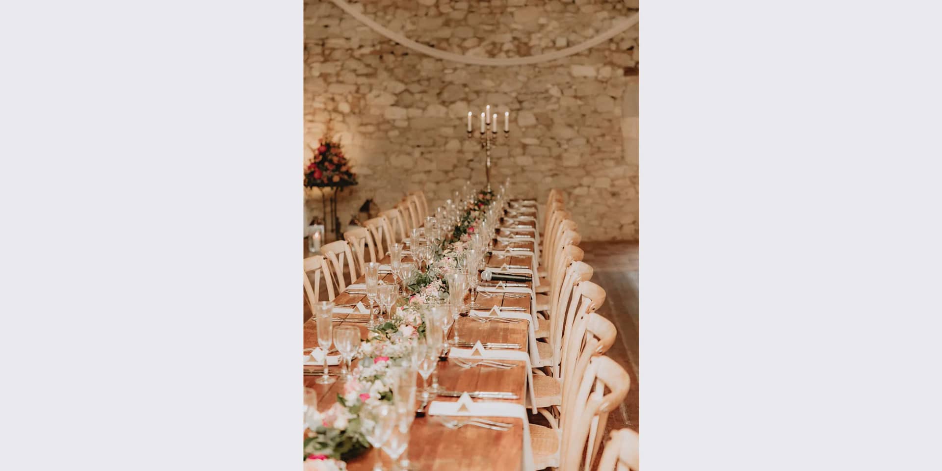 barn wedding france