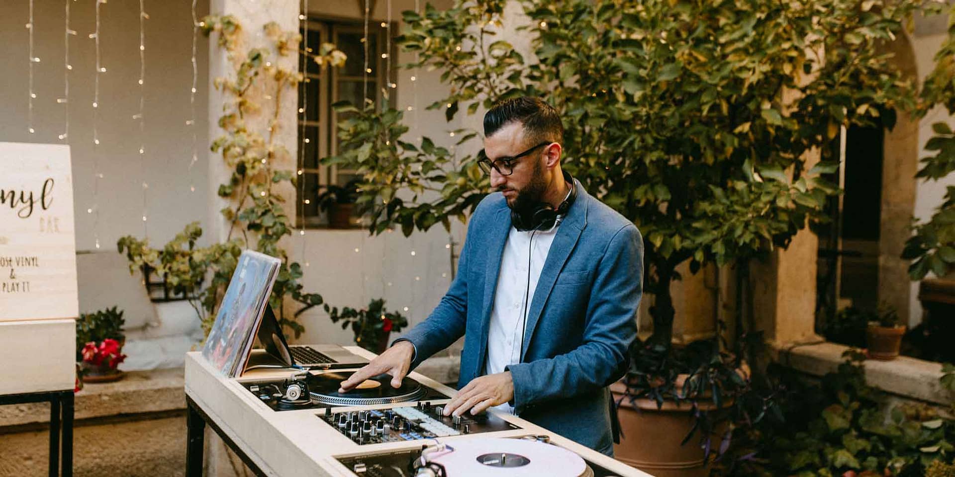 DJ south of france wedding