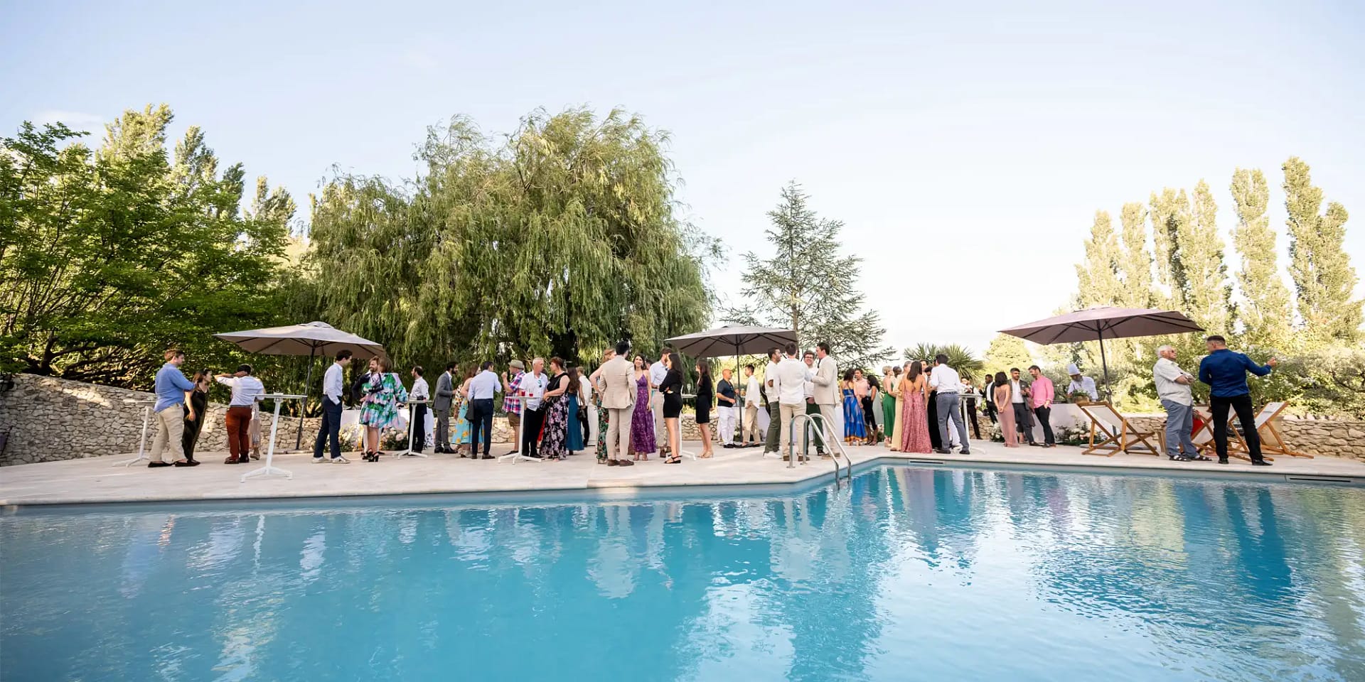 wedding venue with pool provence