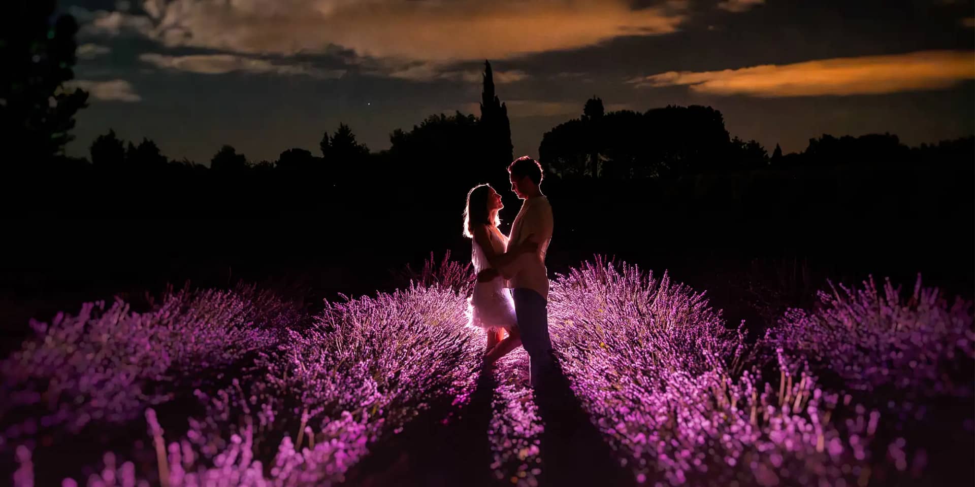 wedding in the lavender fields south france